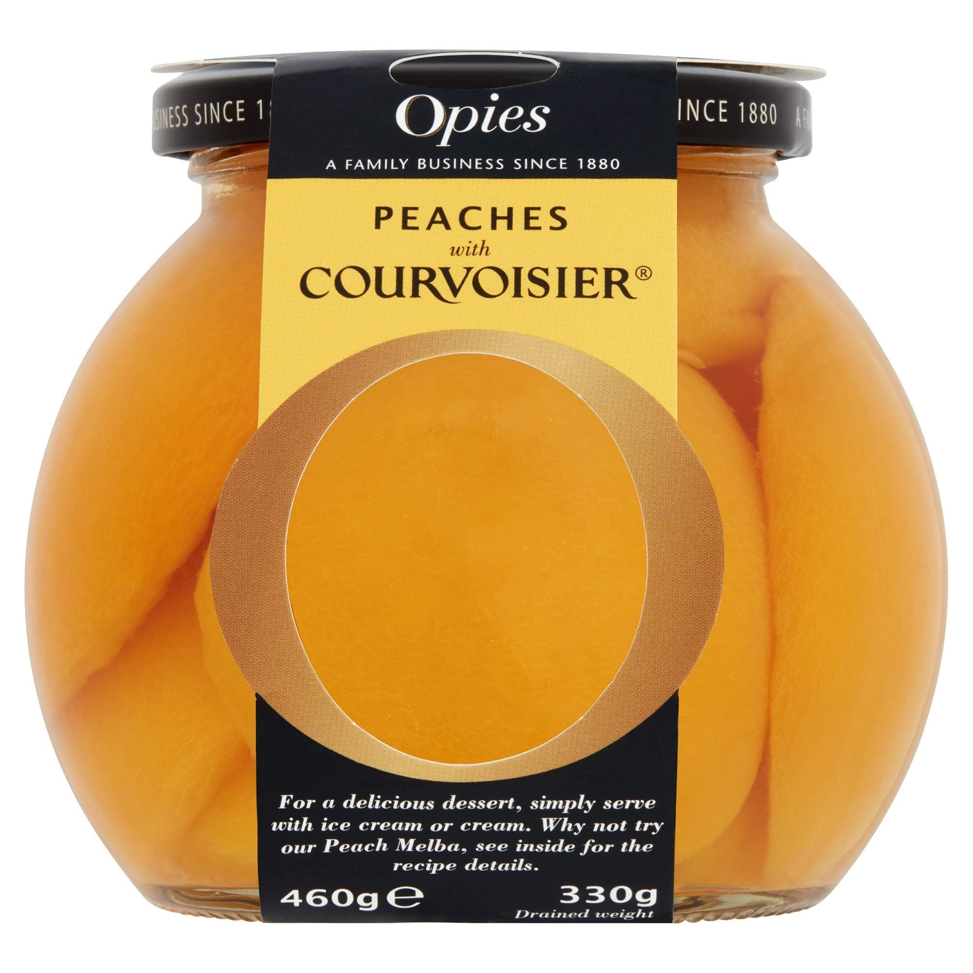 Opies Peaches in Courvisier, 460 g