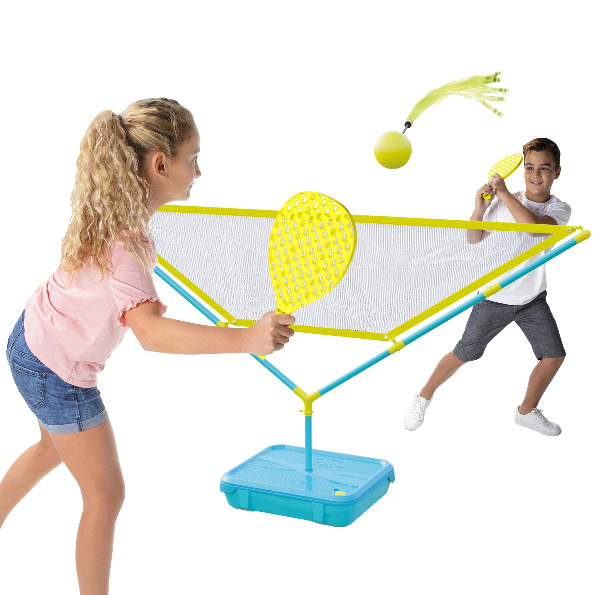 Swingball 5 in 1 Outdoor Game Set - Includes, Soccer, Volleyball, Tailball Tennis