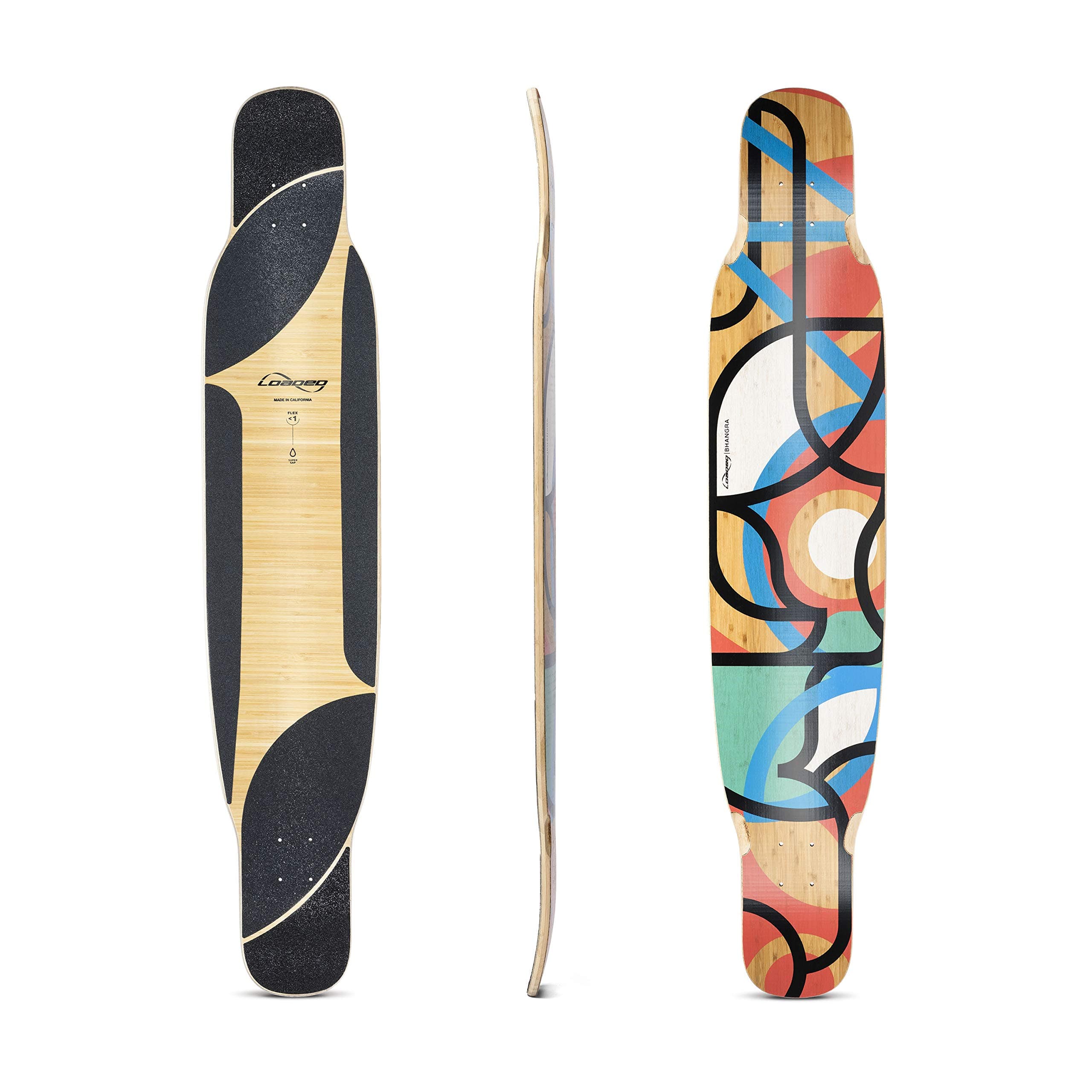 Loaded Boards Bhangra Bamboo Longboard Skateboard Deck