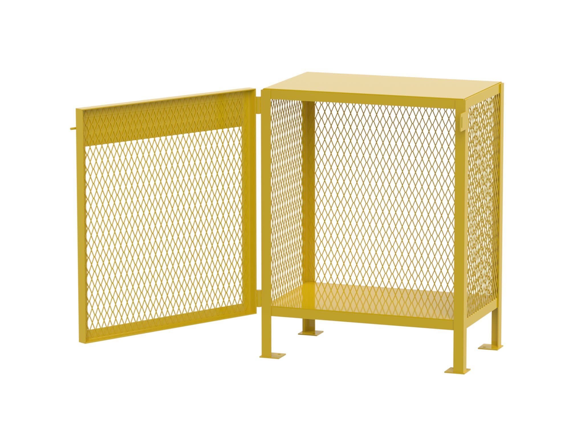 Jamco Products Inc CW130-YP Vertical Gas Cylinder Cabinet, 18-Inch x 30-Inch x 35-Inch