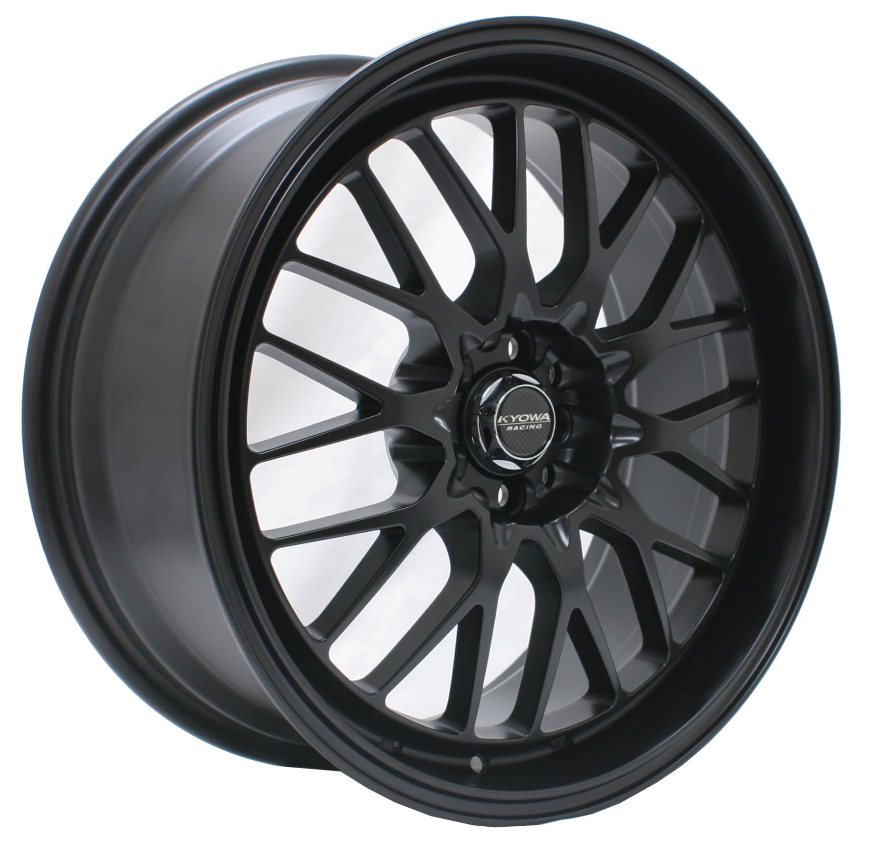 628 Evolve Flat Black Wheel with Painted Finish (18x9"/5x100mm)