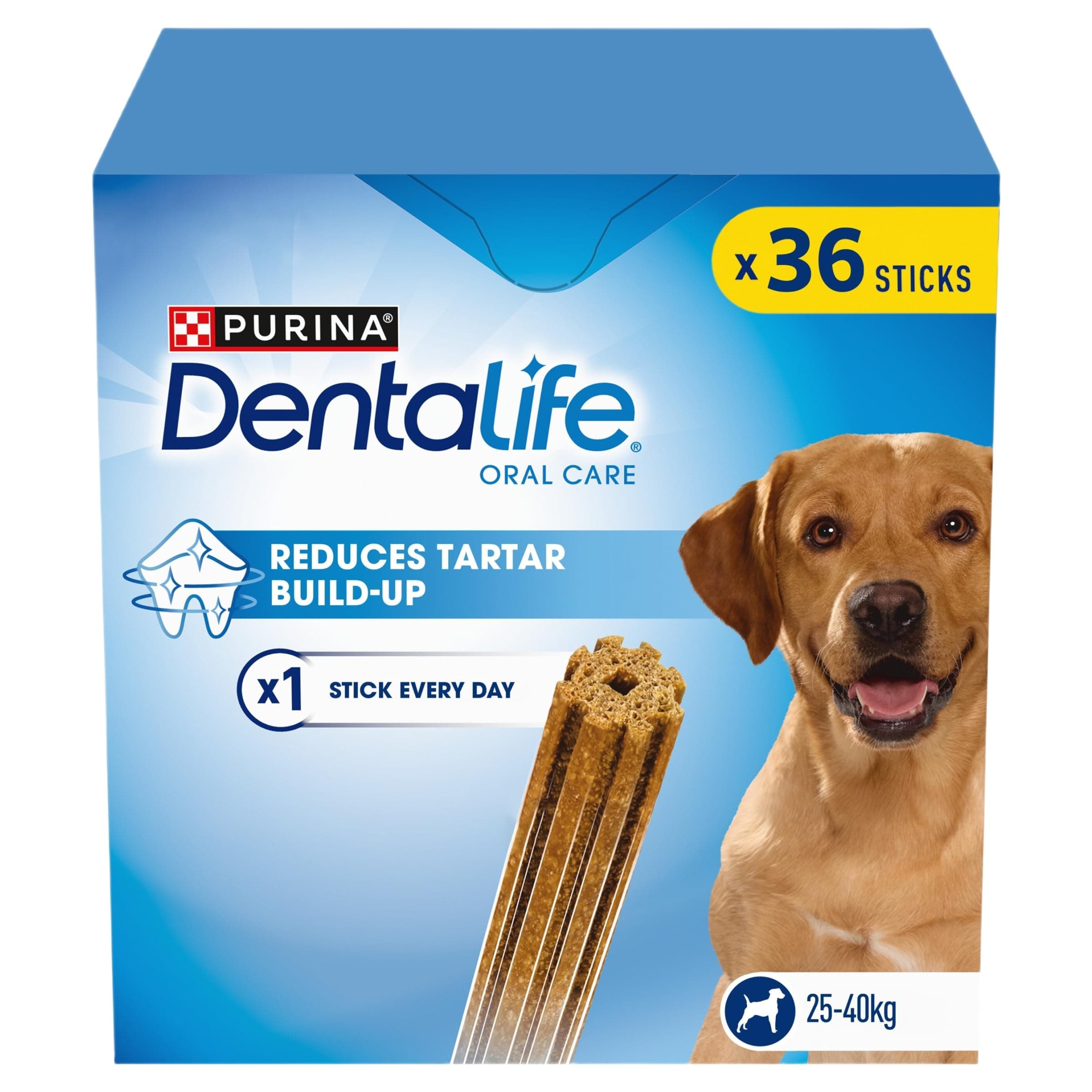PURINA Dentalife | Large Dog Treat Dental Chew 36 Stick