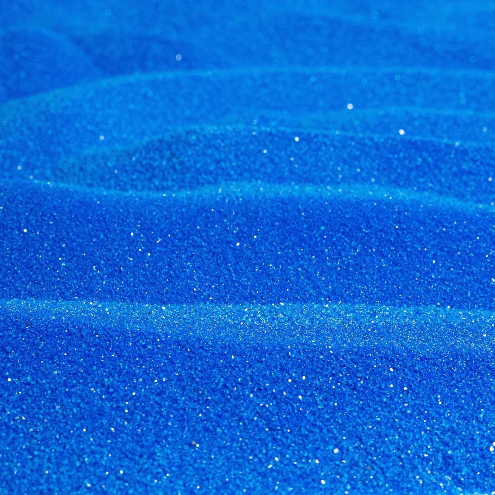 Emily Pets Natural Aquarium Sand for Freshwater and Saltwater Tanks, 1.95 Kg. Bag, Improves Filter Life and Filtration Process, Pre-Washed Fine Sand, Blue