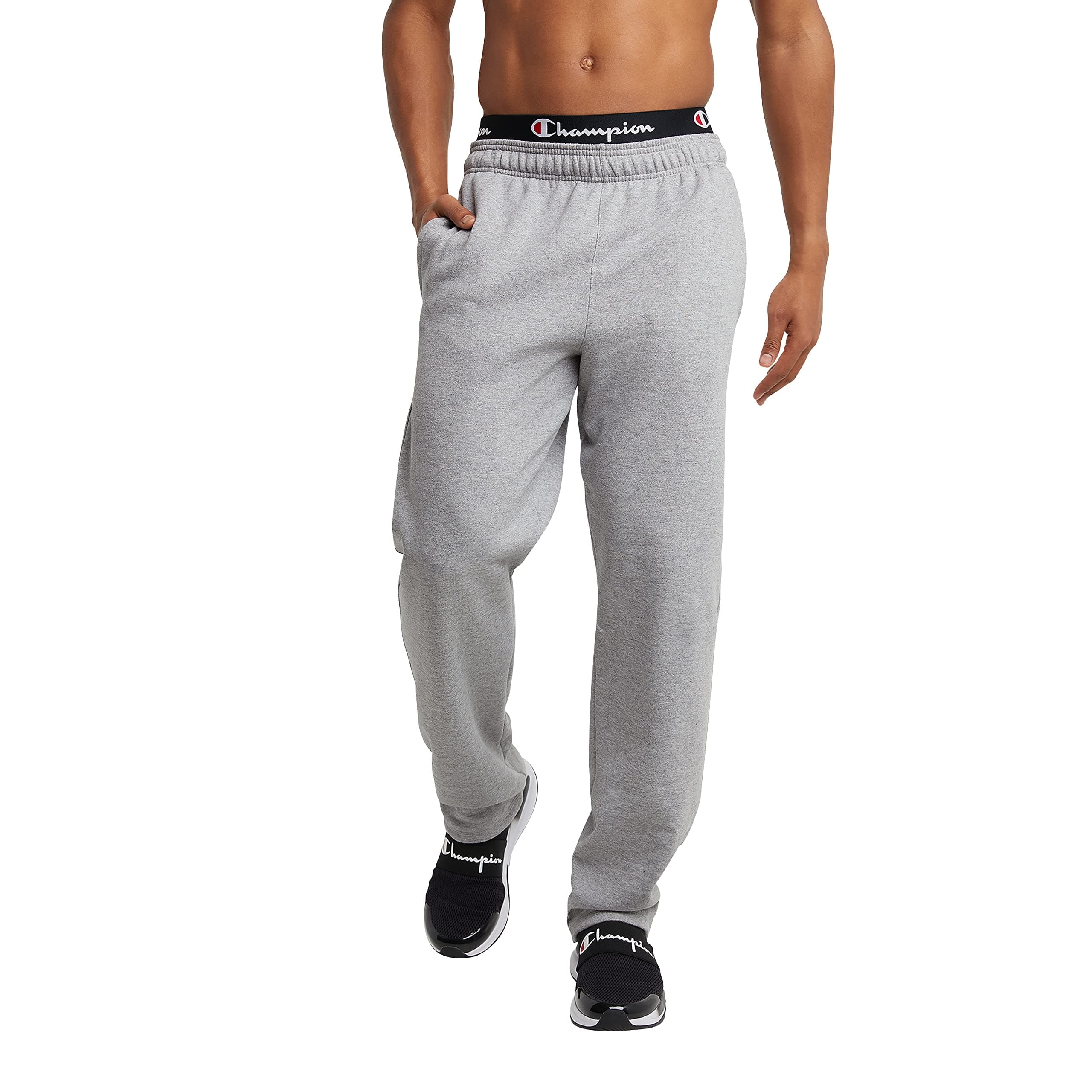 Champion mens Fleece Joggers, Athletic Pants, Cotton Sweatpants for Men (Big & Tall) Sweatpants (pack of 1)