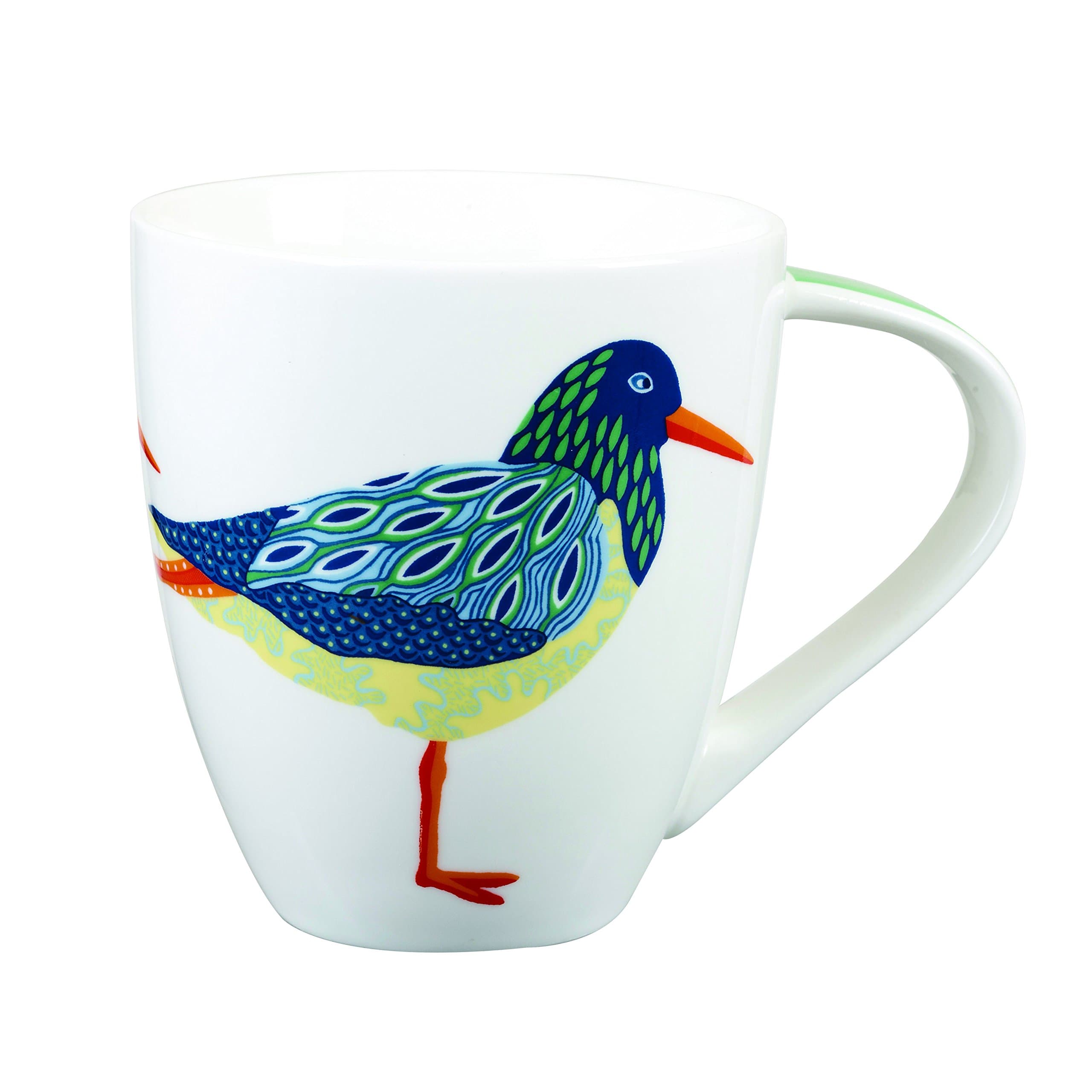 Paradise Birds Crush Oyster Catcher Mug, Ceramic, Multi-Colour, 29.7 x 22.6 x 13 cm