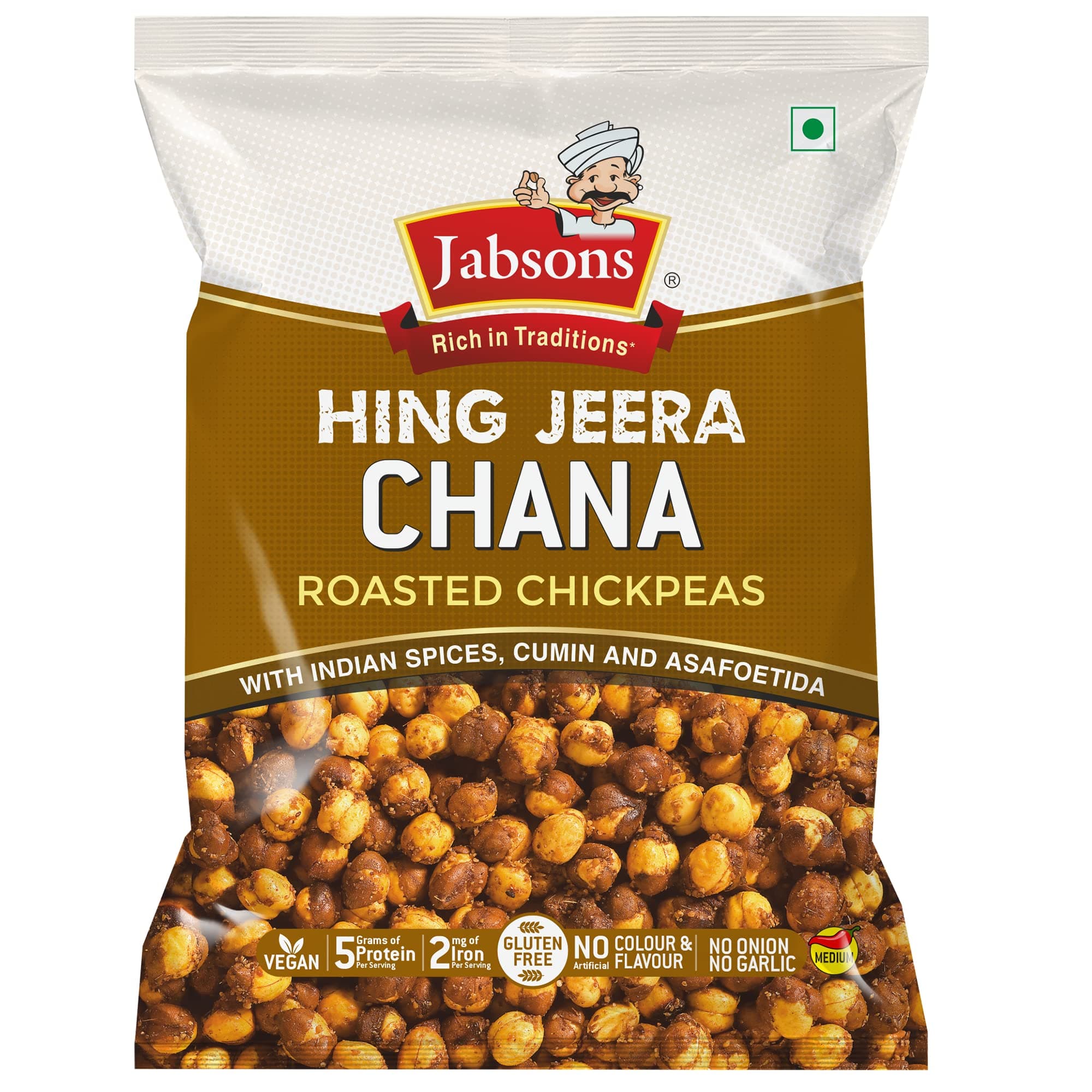 Organic Roasted Chana Hing Jeera 140gm