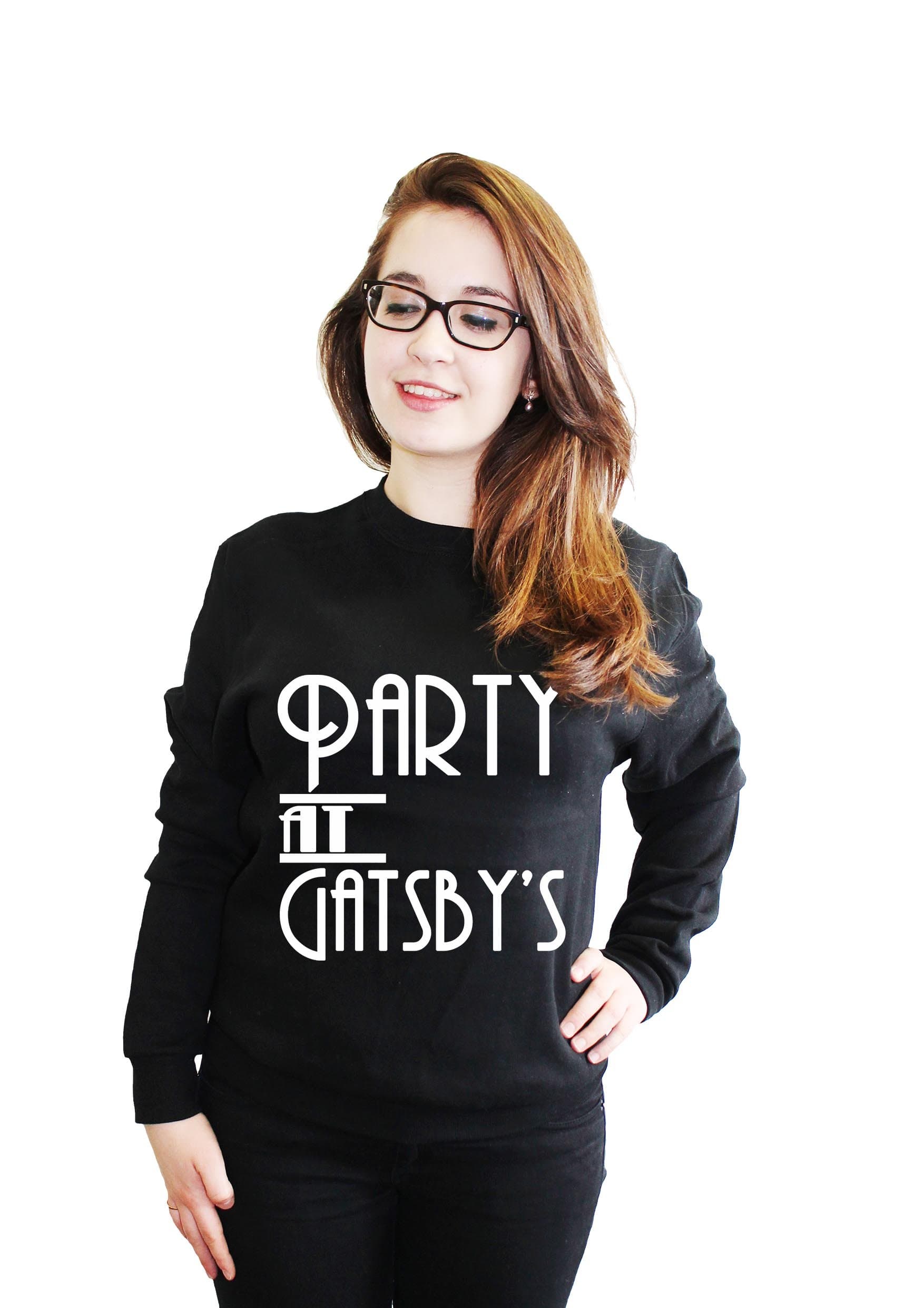 21 Century Clothing Unisex-Adult Party at Gatsby's The Great Gatsby Sweatshirt