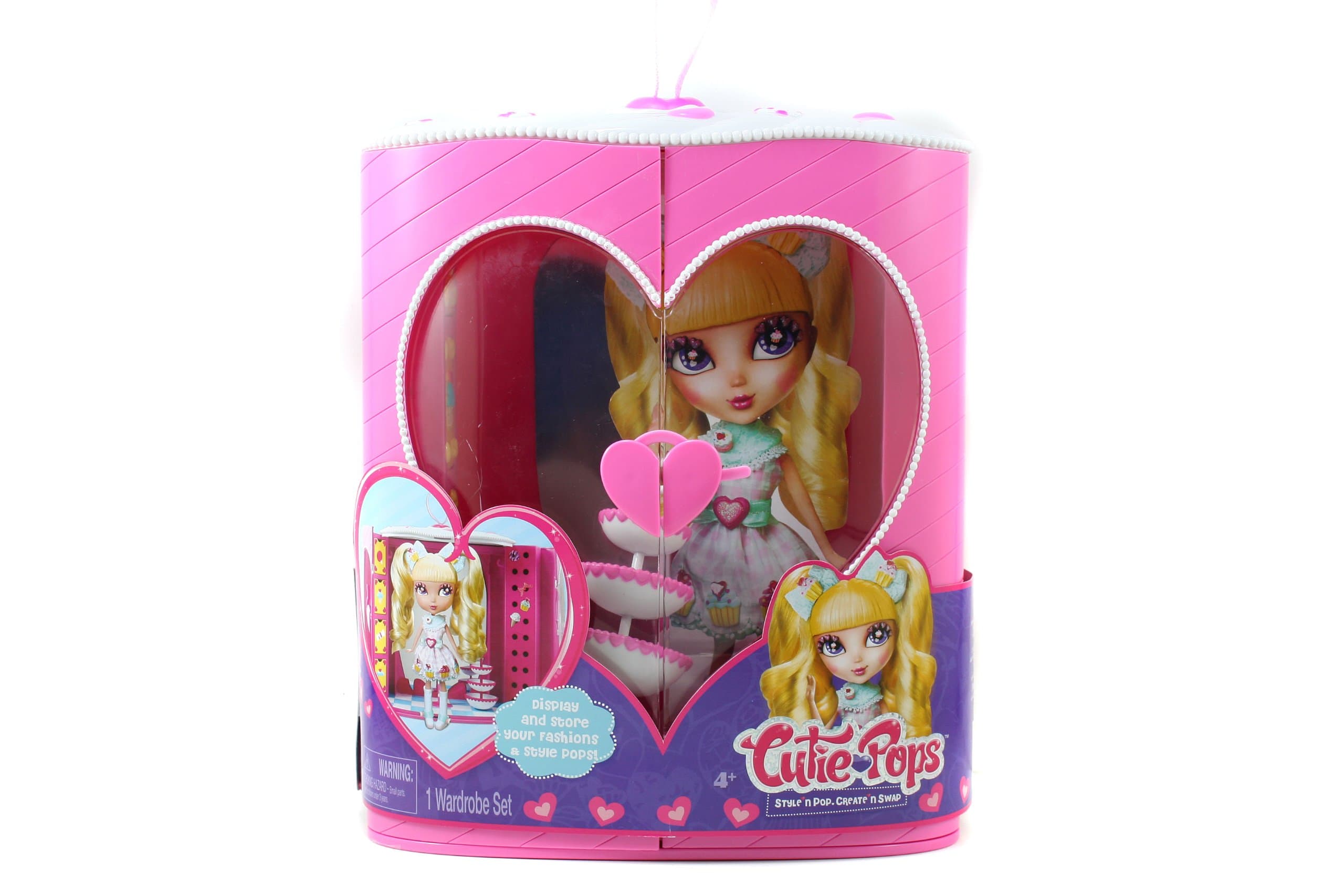 Jada Cutie Pops Decoration Station Wardrobe and Doll Case