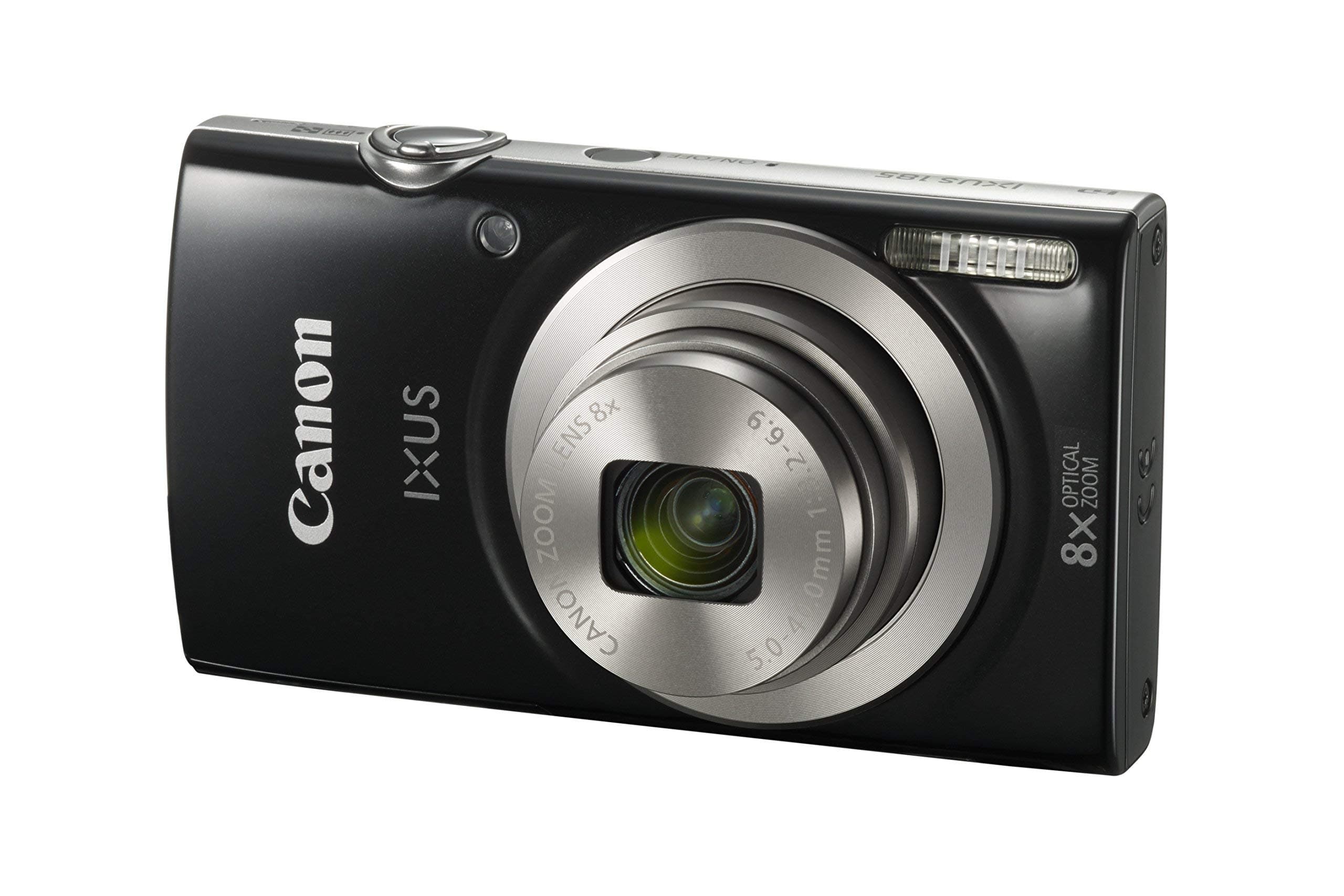 Canon IXUS 185-20 MP, Point & Shoot Camera, Black