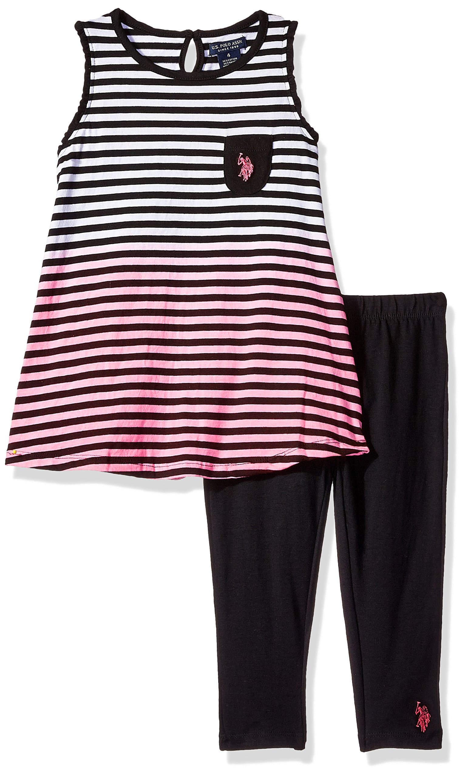 U.S. POLO ASSN. Girls' Clothing Set