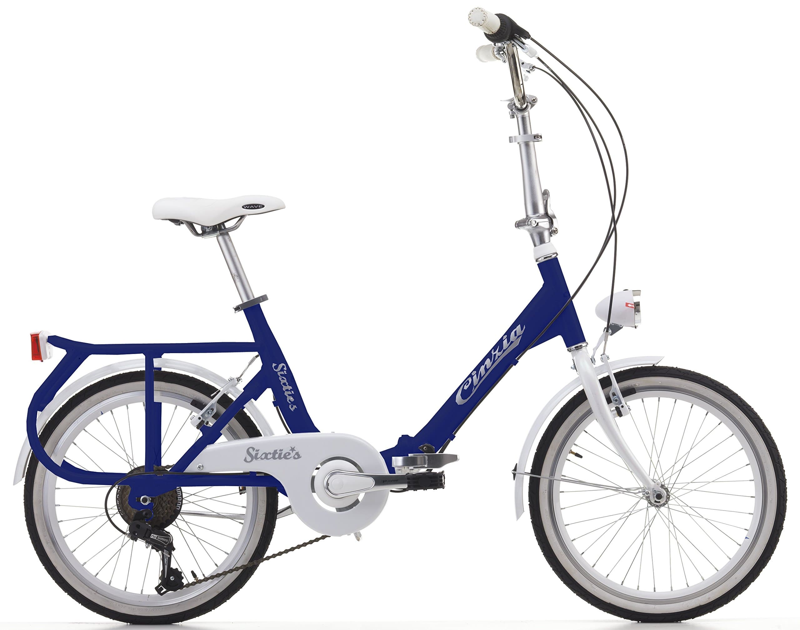 Folding Bike Cicli Cinzia Sixtie's, alloy frame, 20 inches wheels, size 40