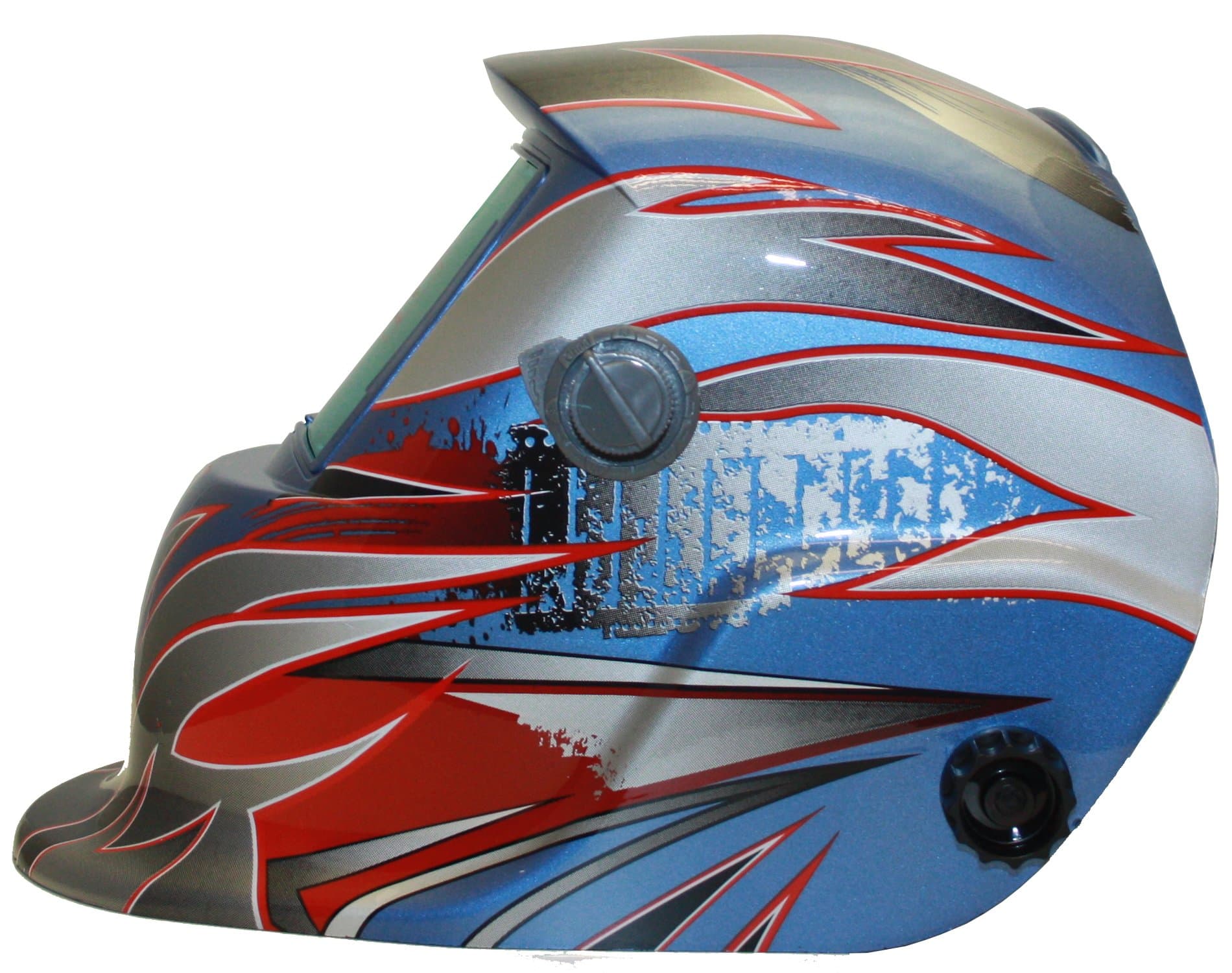 Expert Weld - XW2 - Welding Helmet - Blue Flame Shade 9-13 + Grind