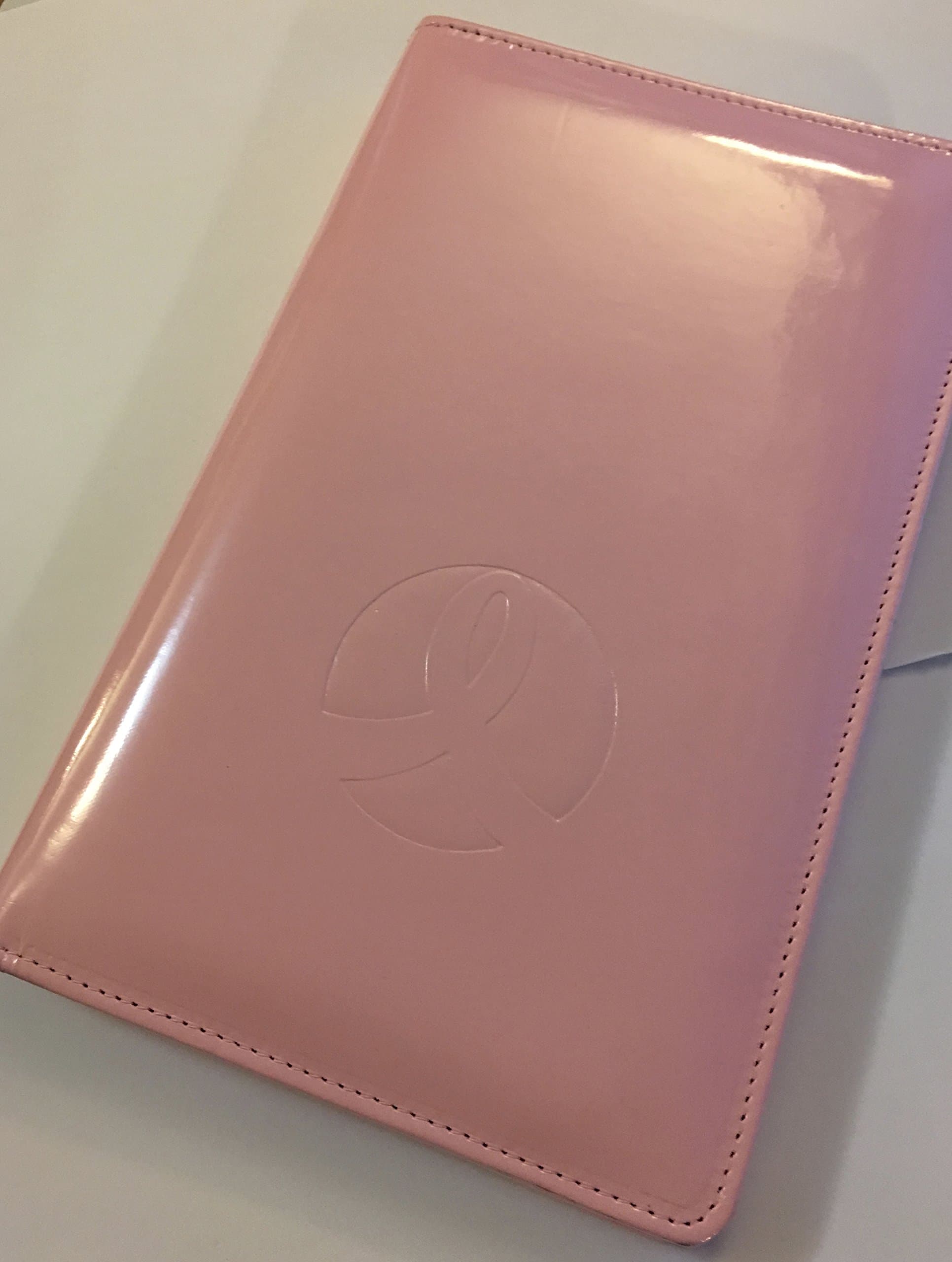 Original Waitstaff Organizer-Waiter/Waitress Server Book-Baby Pink Ribbon