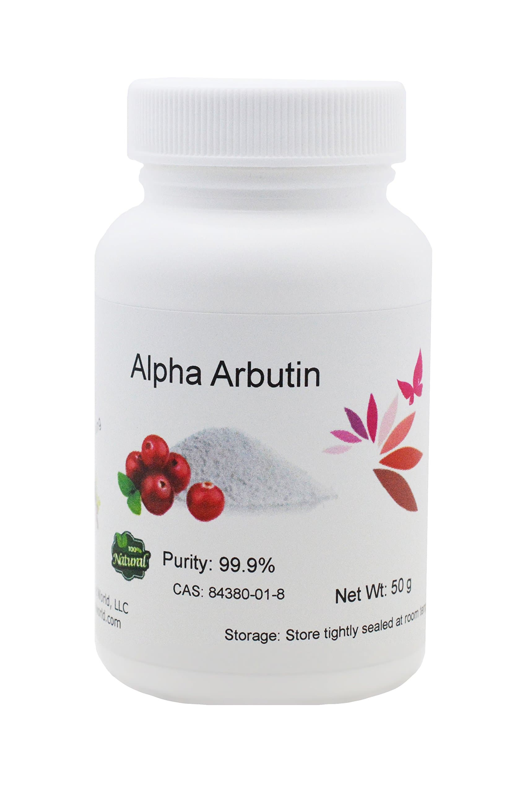 Pure Alpha-Arbutin Powder, 100 Grams, Quality Guaranteed!