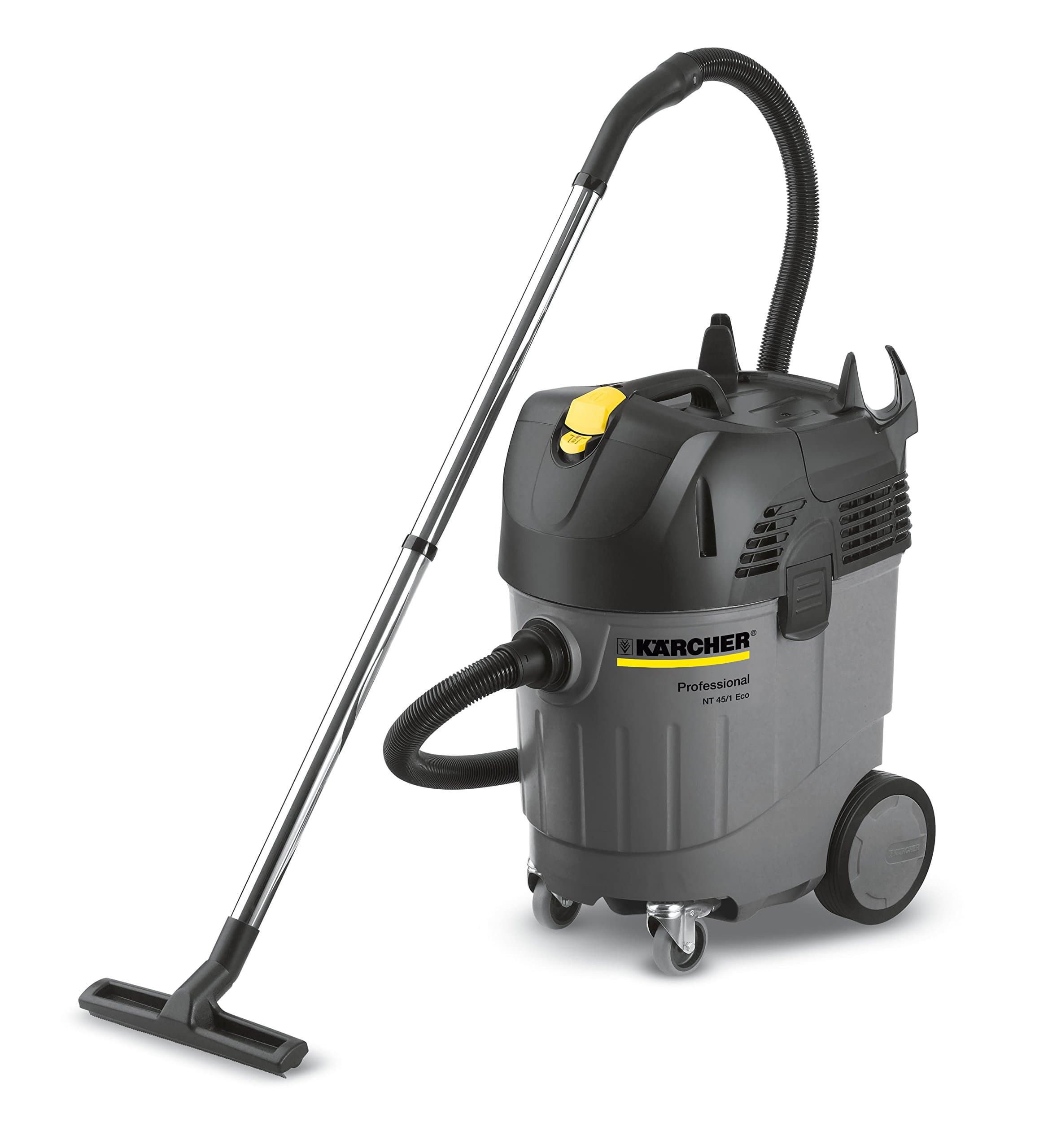 Kärcher - Commercial Wet Dry Vacuum Cleaner - NT Tact Te 45/1 - Dry/Wet Capacity: 10/7.9 Gallon,Black