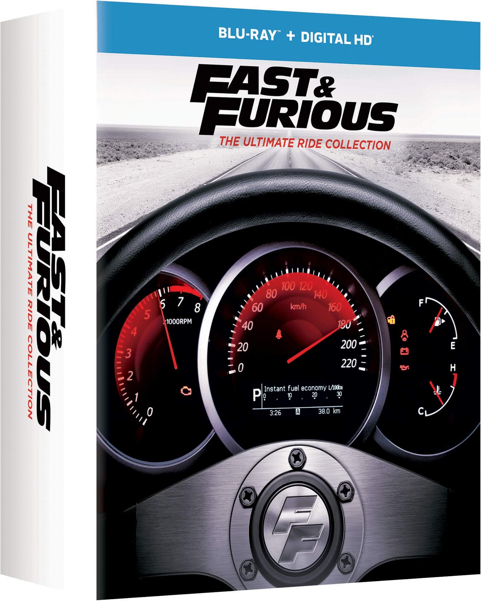 Universal Studios Fast & Furious: The Ultimate Ride Collection [Blu-Ray] 1-7