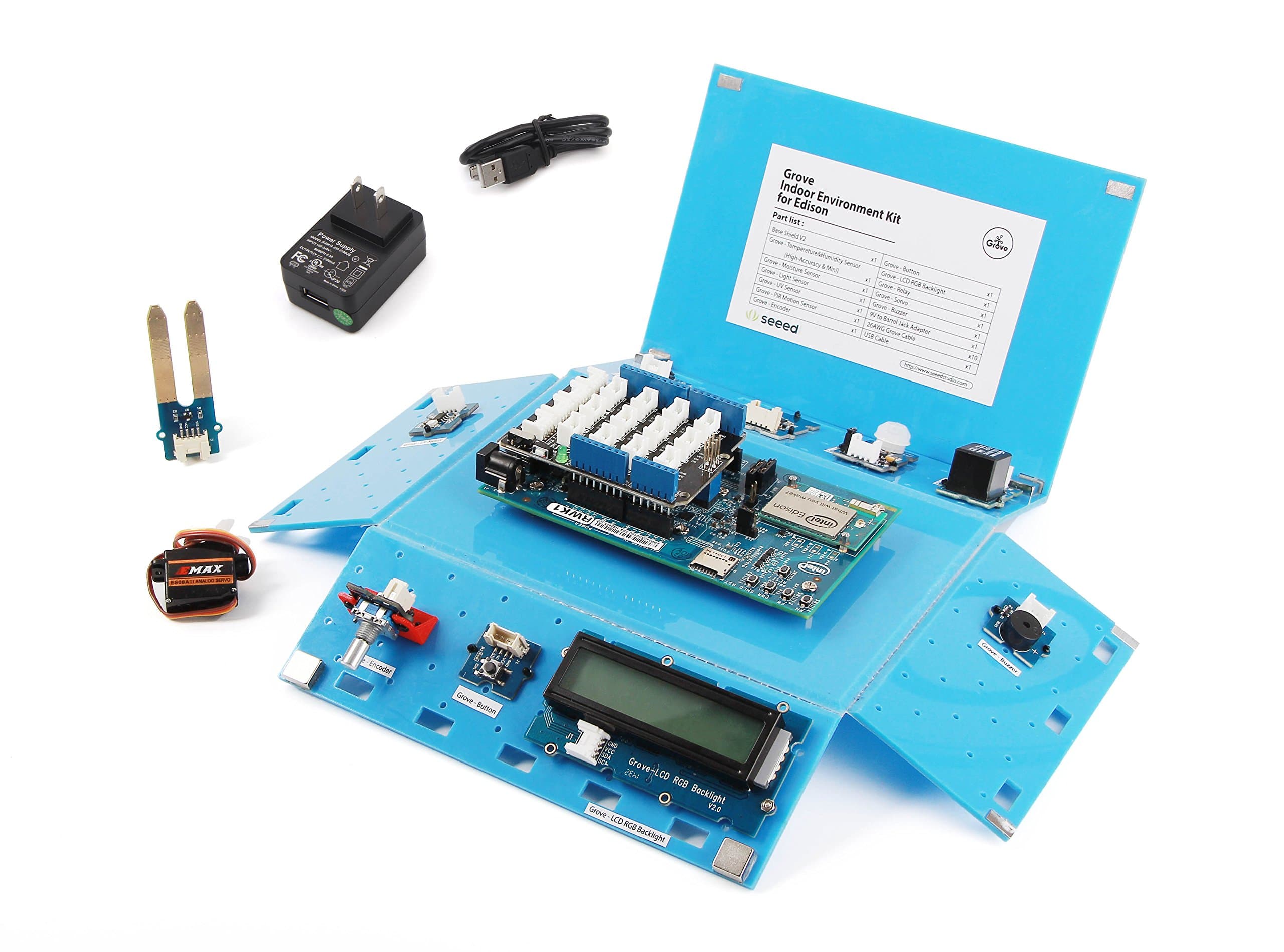 Intel Edison and Grove IoT Starter Kit Powered by AWS