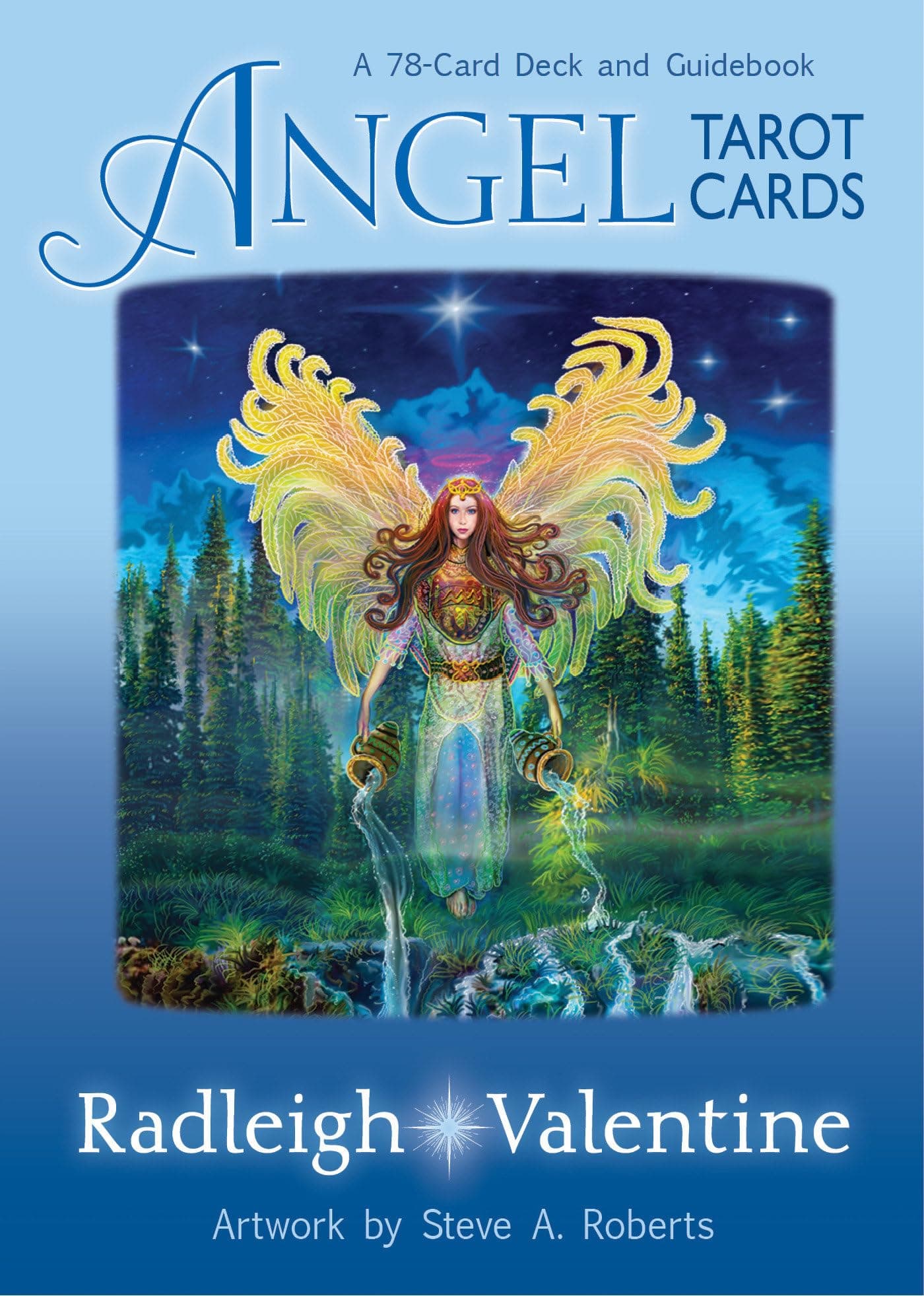 Penguin Random House Angel Tarot Cards: A 78-Card Deck&Guidebook for All Ages, Pack of 1