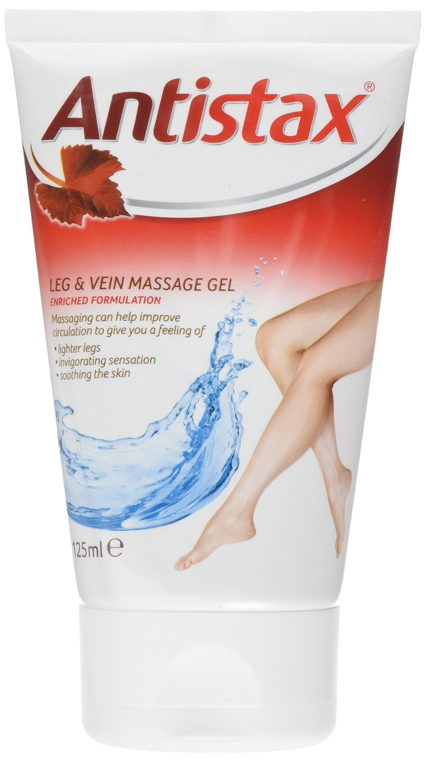 Antistax Leg & Vein Massage Gel 125 ML (order 5 for trade outer) / Antistax?????????????WWWW 125 ML ?????????????5 ?