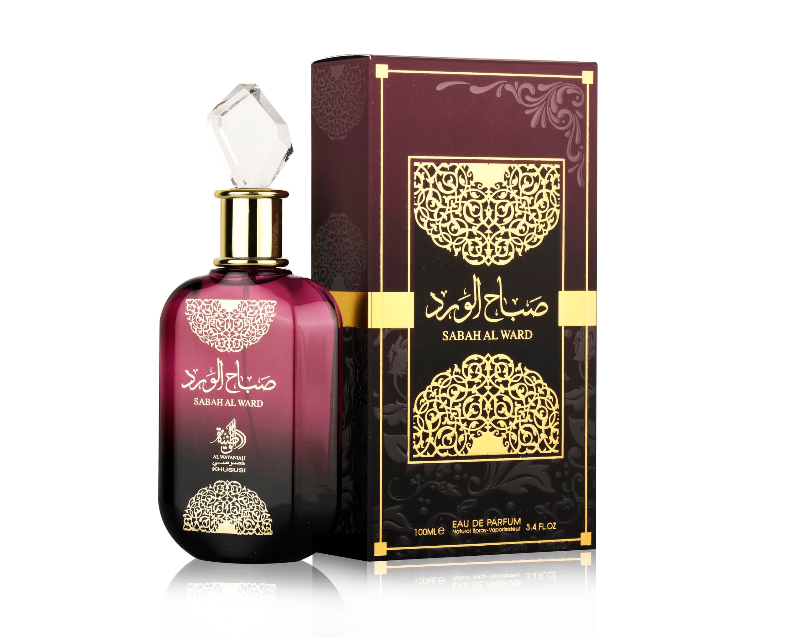 Sabah Al Ward - Luxury Perfume for Women, Eau de Parfum 100ml, Floral and Sophisticated Fragrance