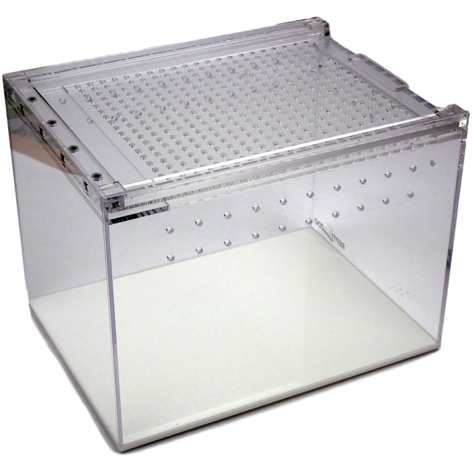 aquapet Reptile Insect Spider Acrylic Breeding Tank 150x200x150 Magnetic Lid Waterproof