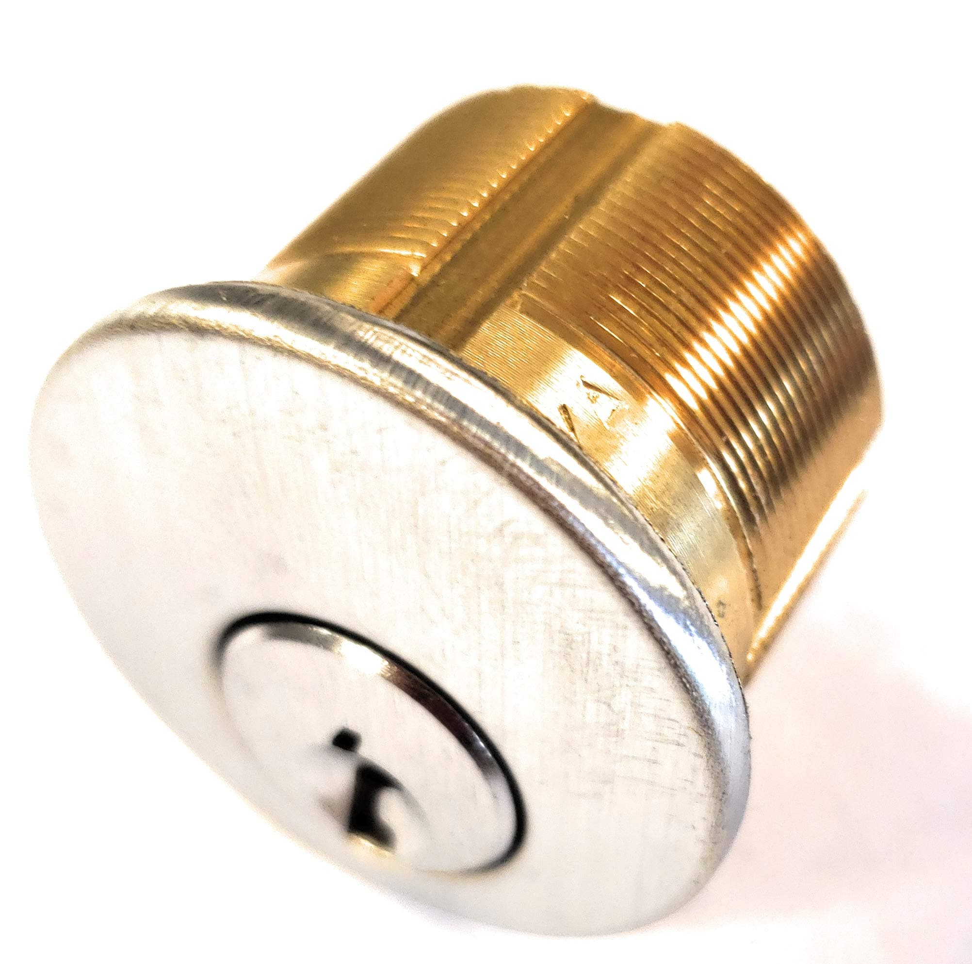 GMS M100YA26DAR Yale Y1 1" Mortise Cylinder Satin Aluminum