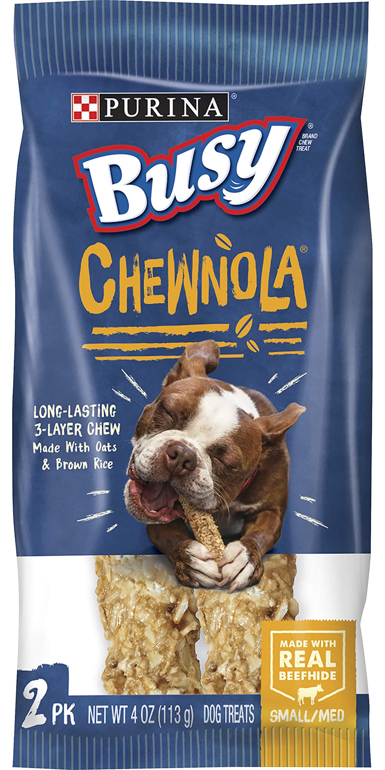 Busy Bone Busy Chewnola Bar - 4 oz (Packaging May Vary)