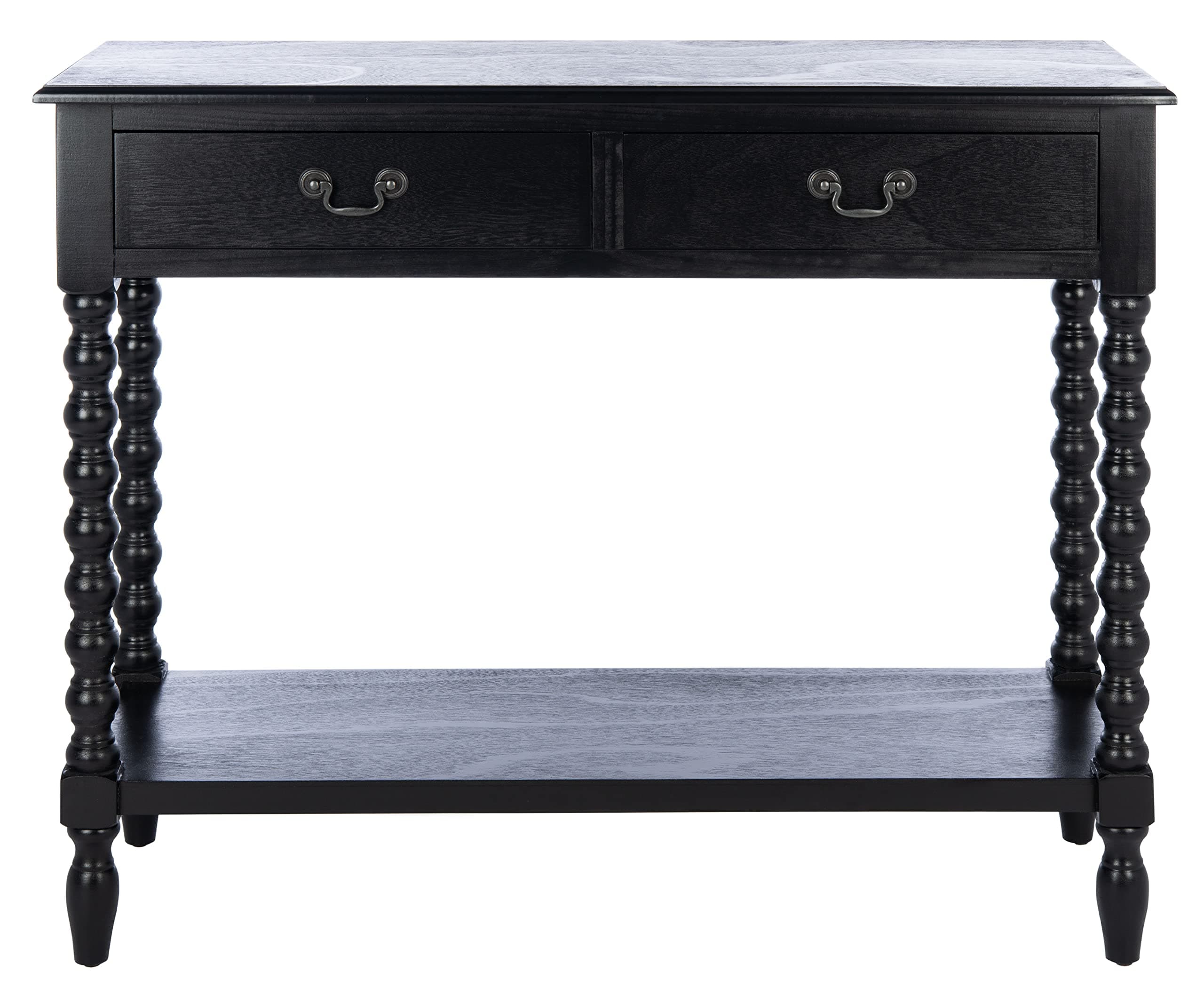 Safavieh Home Collection Athena Black 2-Drawer Console Table