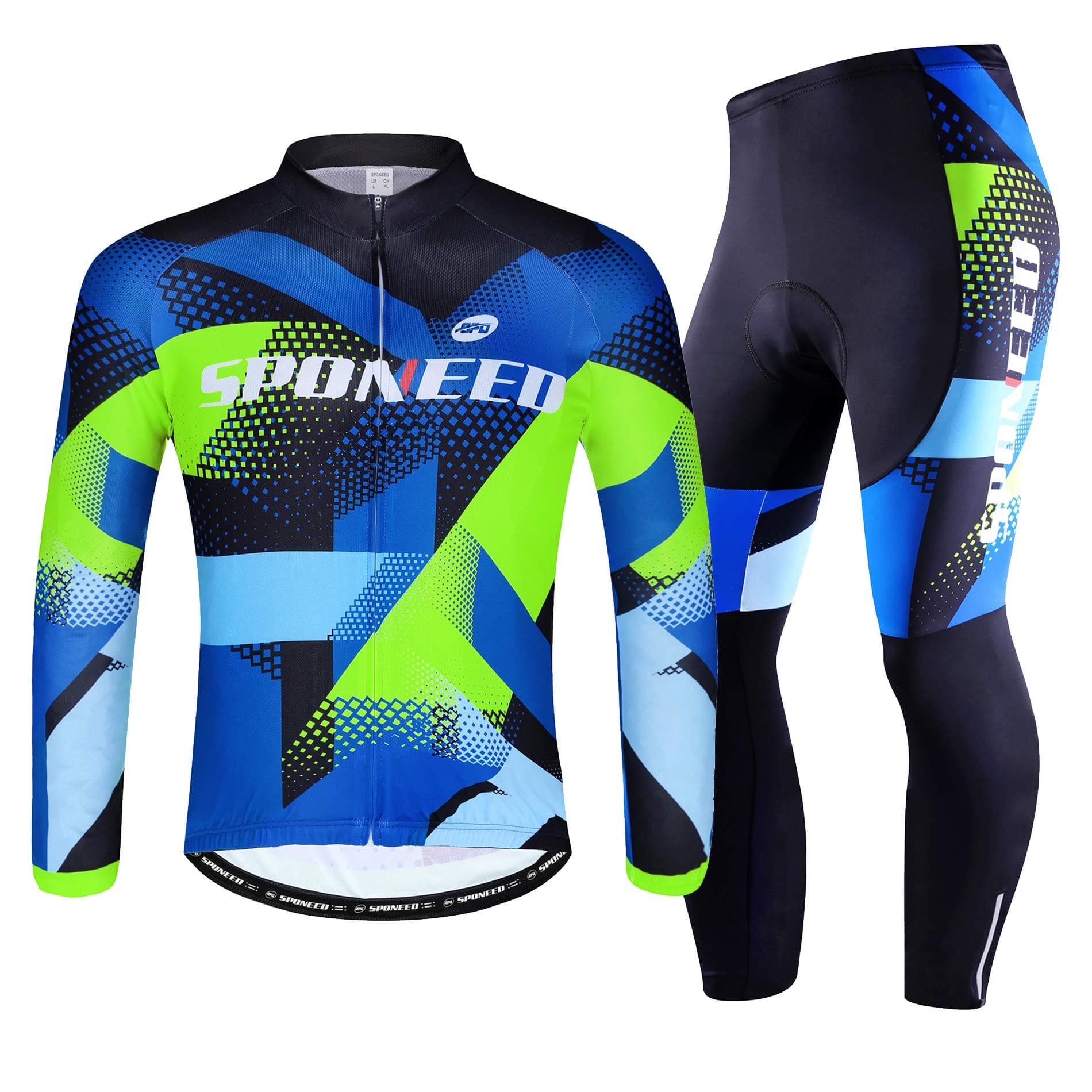 Bike jersey and cycling pants for men