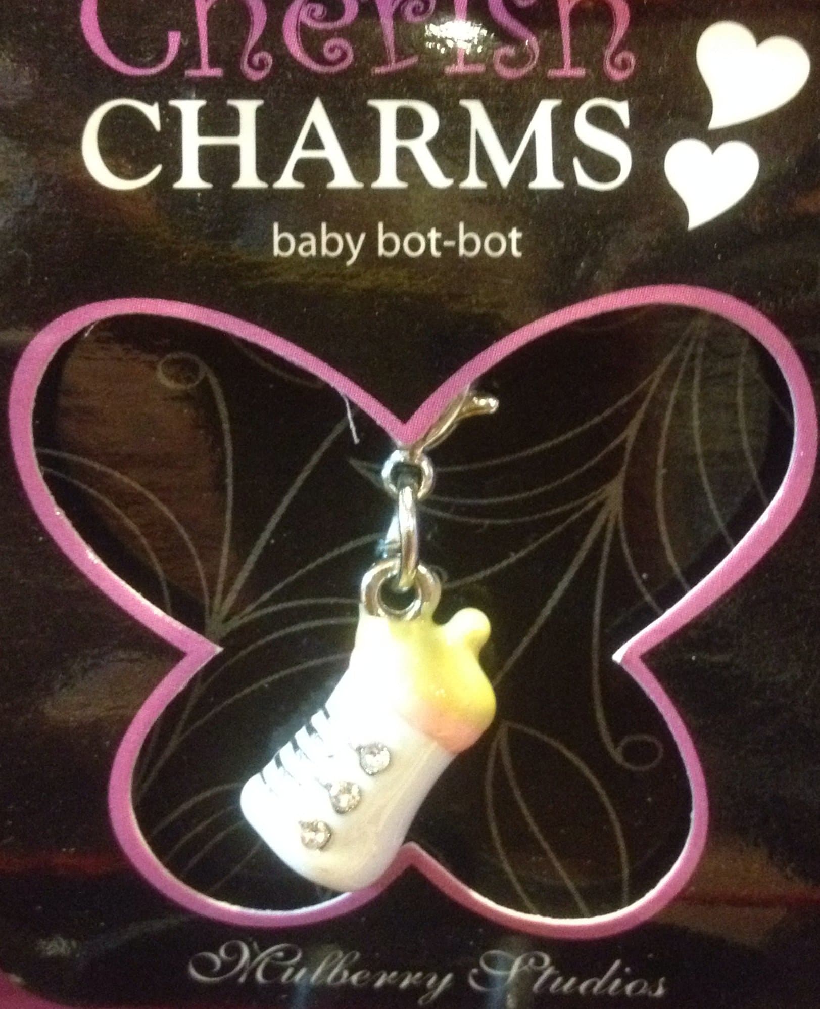 Bracelet/necklace/keychain's Charm: Baby Milk Bottle