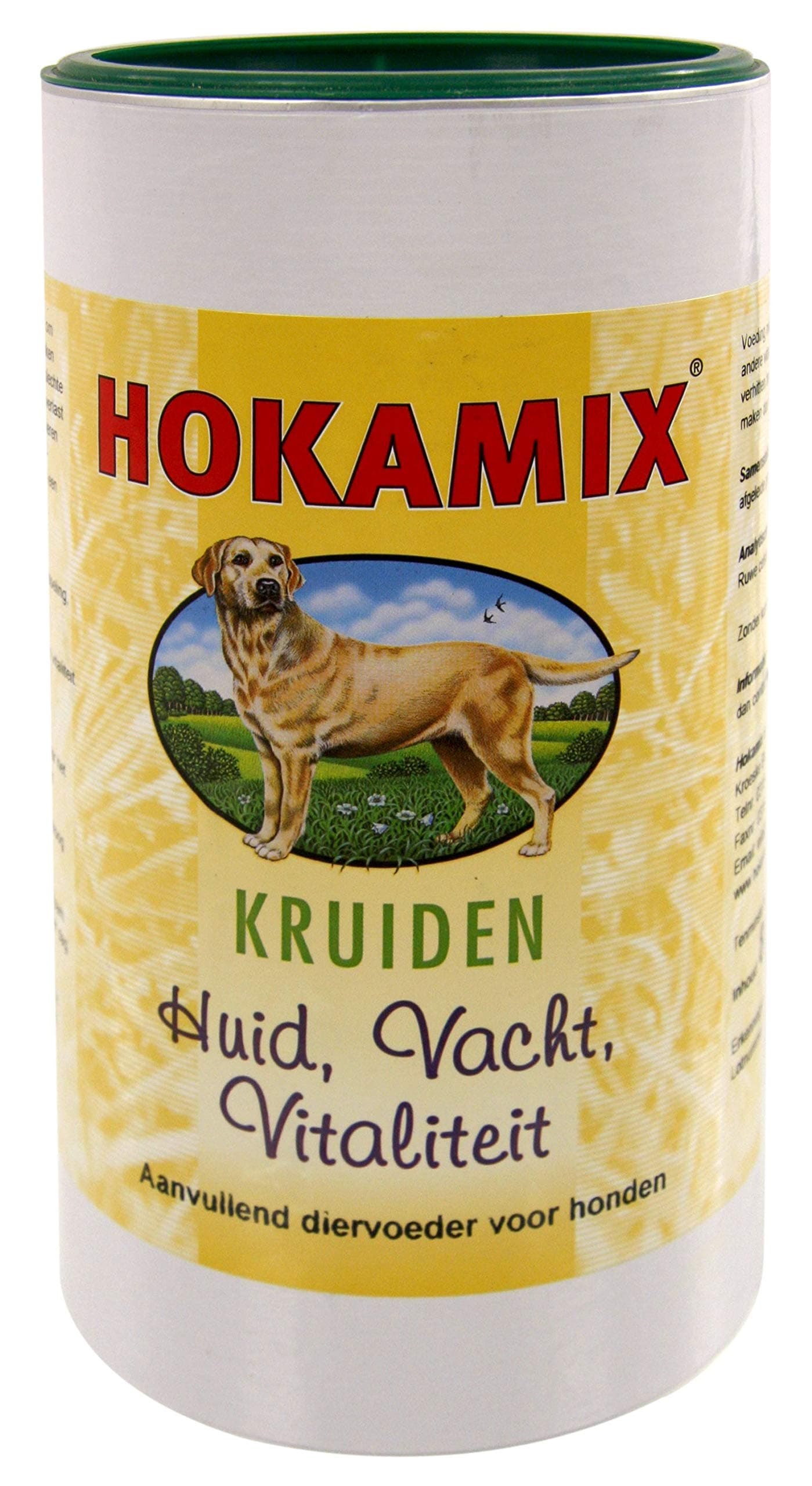 GRAU - the original - HOKAMIX30 Classic powder, all-round herbal mixture for dogs, 30 important herbs for prevention, pack of 1 (1 x 800 g), supplementary food for dogs