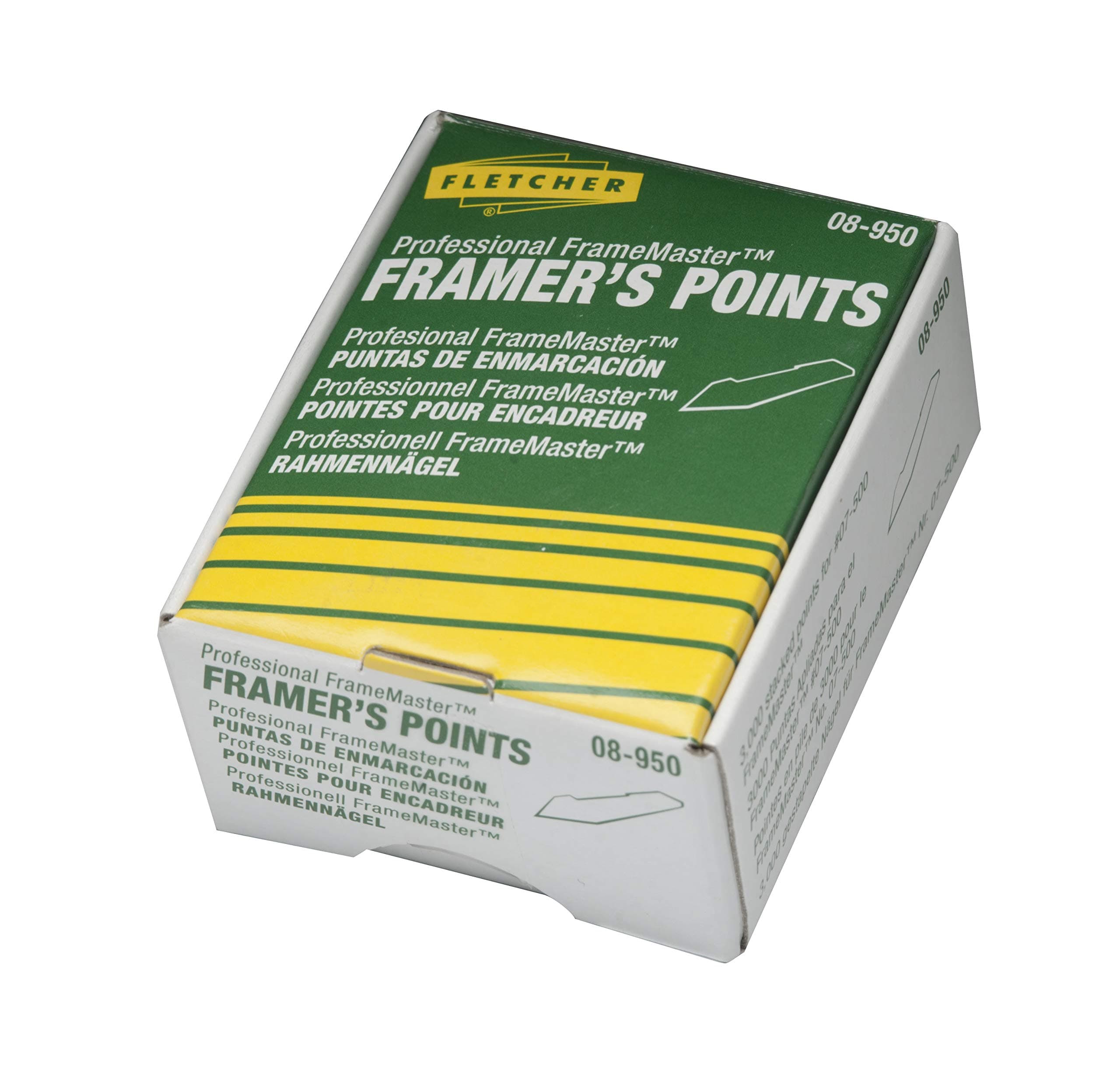 Fletcher® Framers Points for Permanent Picture Frame Assembly