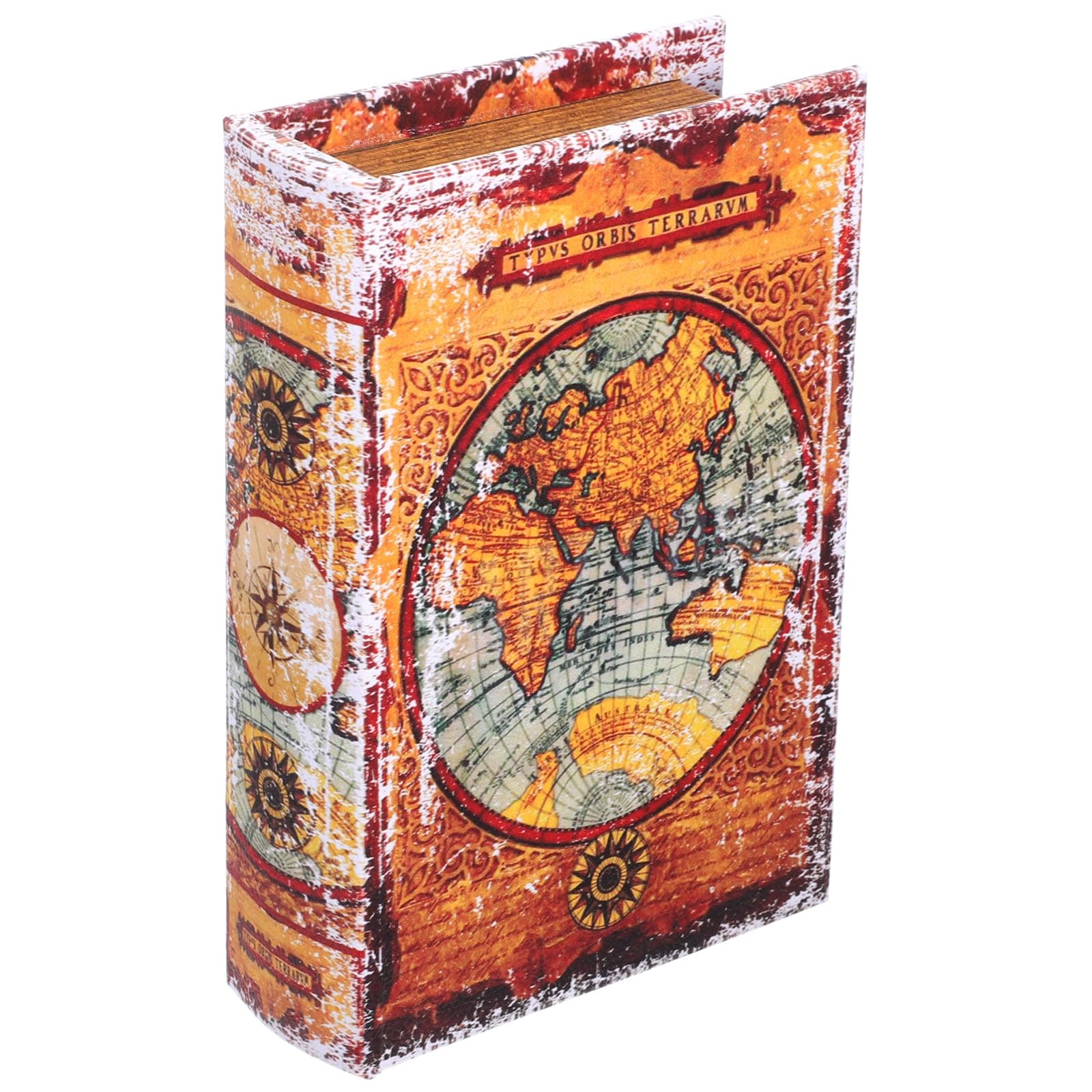 – TOPBATHY Fake Book Boxes Vintage Book Storage Box Trinket Case Jewelry Keepsake Organizer with Hidden Magnetic Closure for Jewelry, Keys, Cash, and Vintage Home Office Shelf Decor