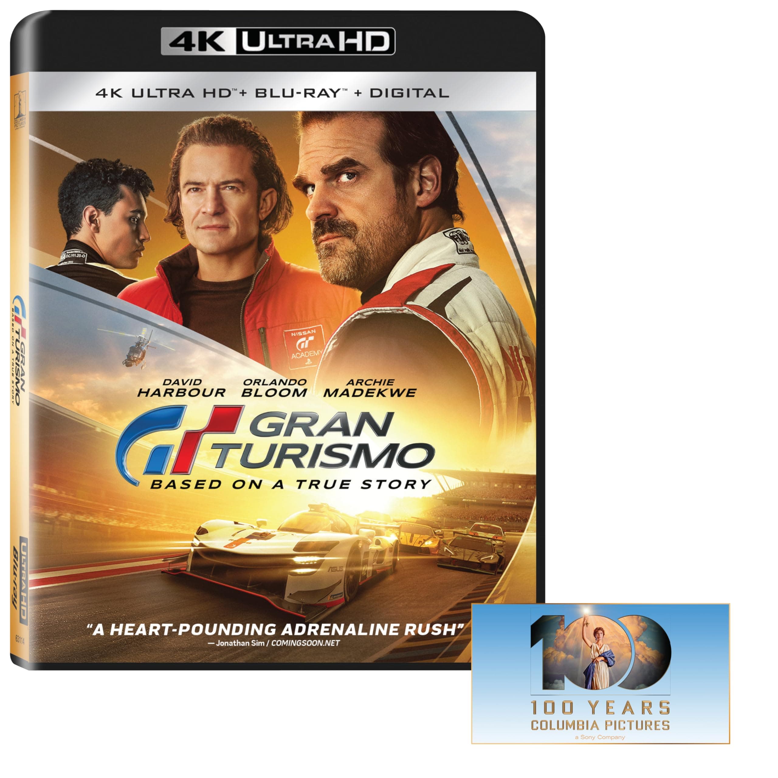 Gran Turismo - 4K + Blu-ray + Digital