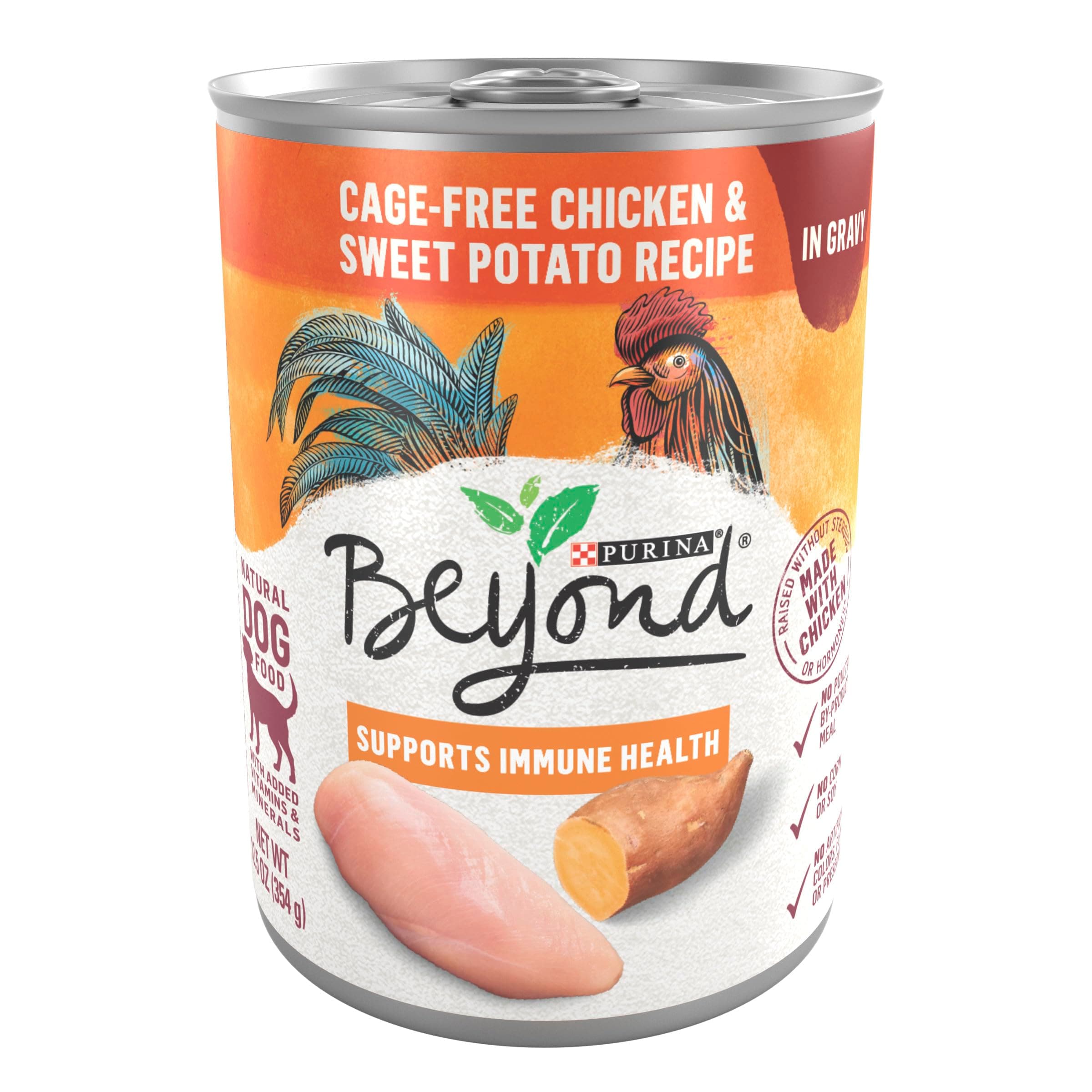 Purina Beyond Chicken and Sweet Potato in Gravy Grain Free Wet Dog Food - (Pack of 12) 12.5 oz. Cans