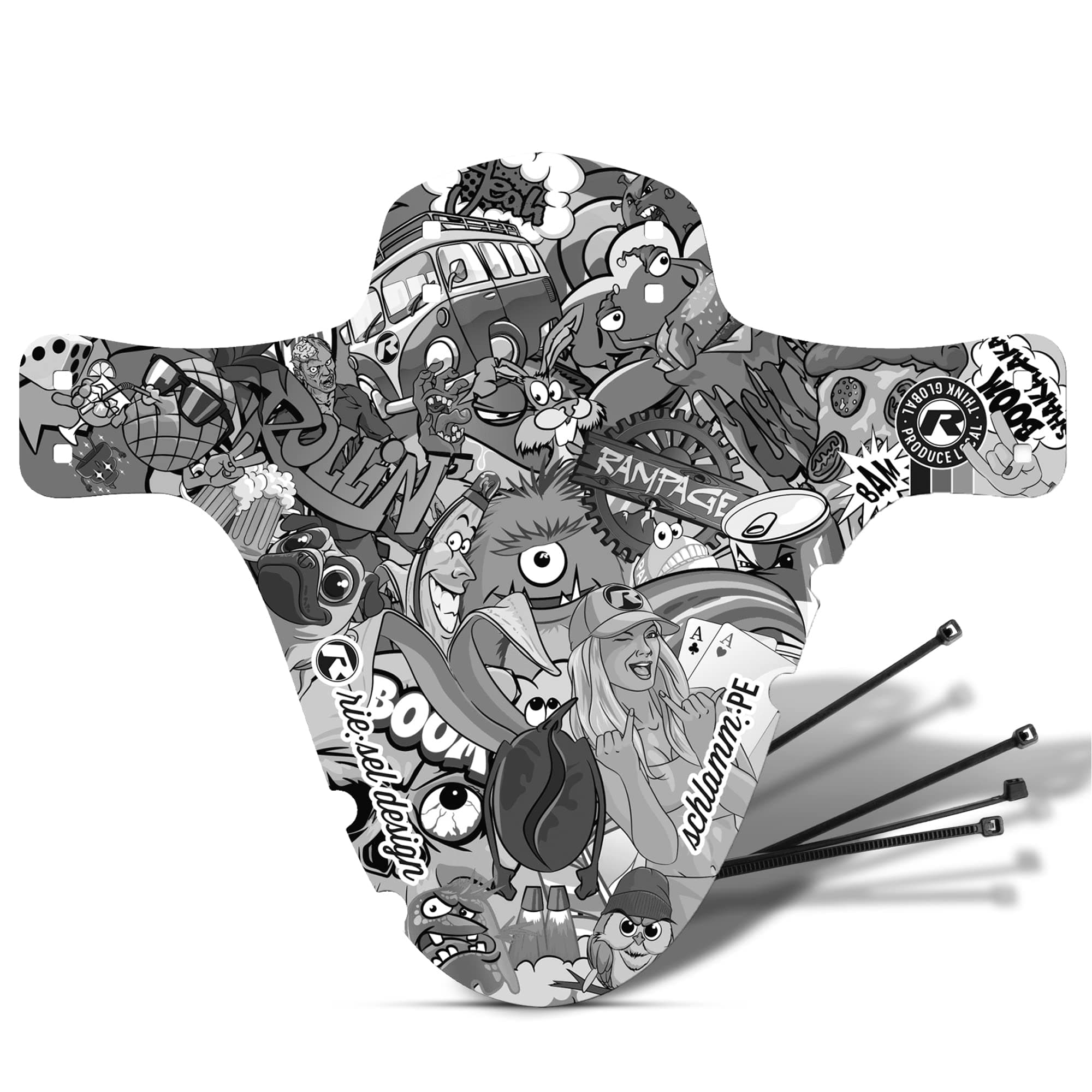 Riesel Design ® Mudguard: Schlamm model