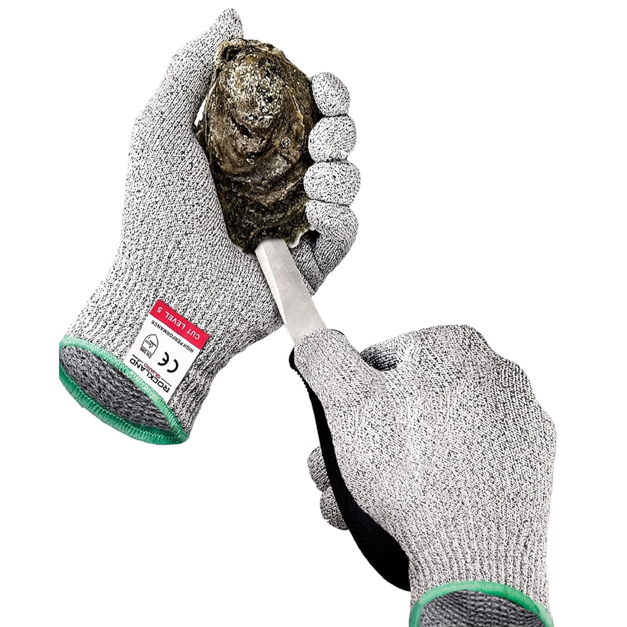 Oyster Shucking Knife and  Cut Resistant Glove Set