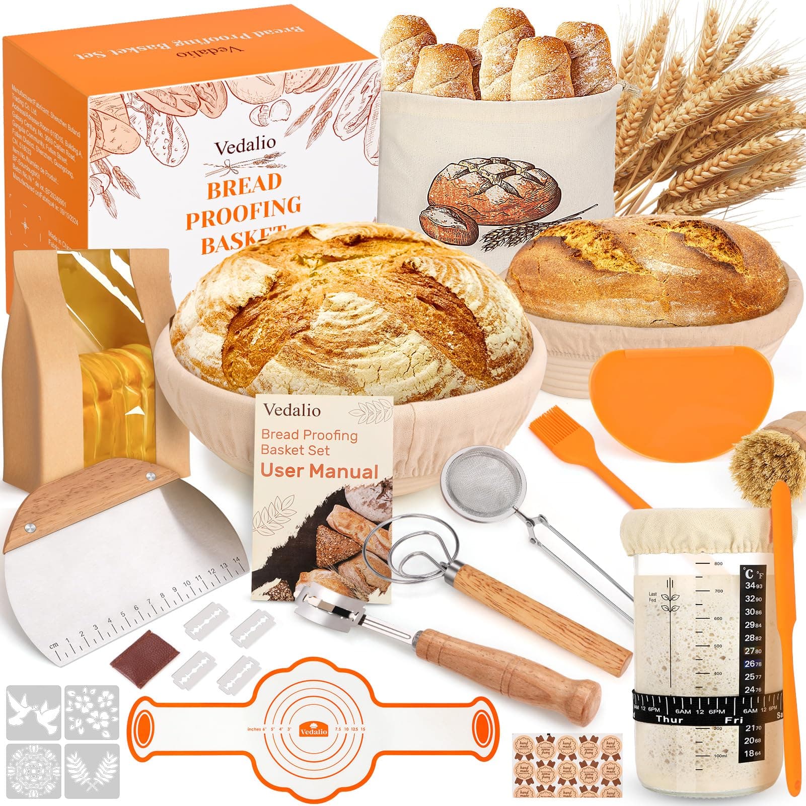 VEDALIO Sourdough Bread Baking Supplies
