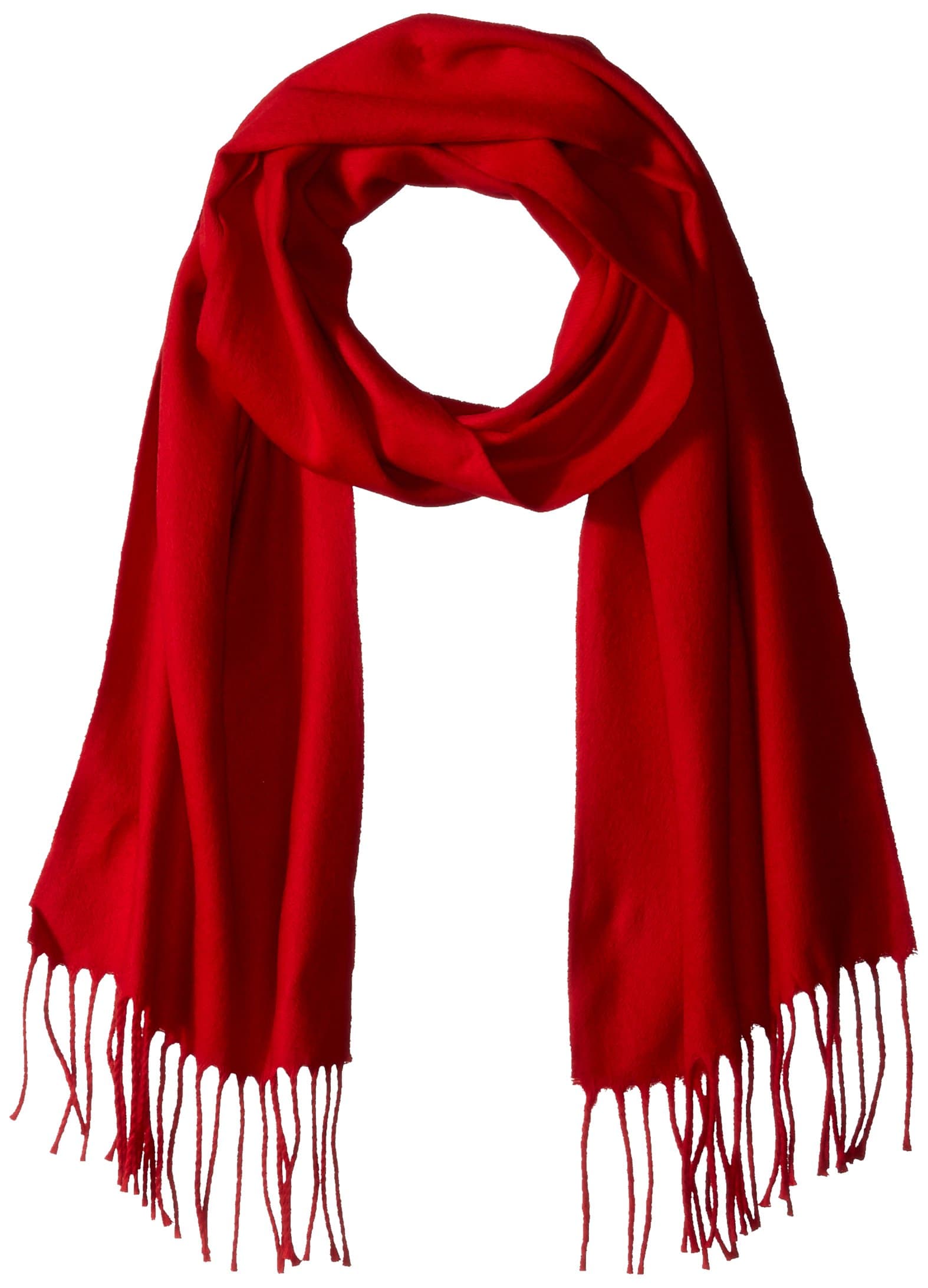 GF Pro Ultra Soft Luxurious Cashmere Winter Scarf Scarves for Men & Women (RedScarf)