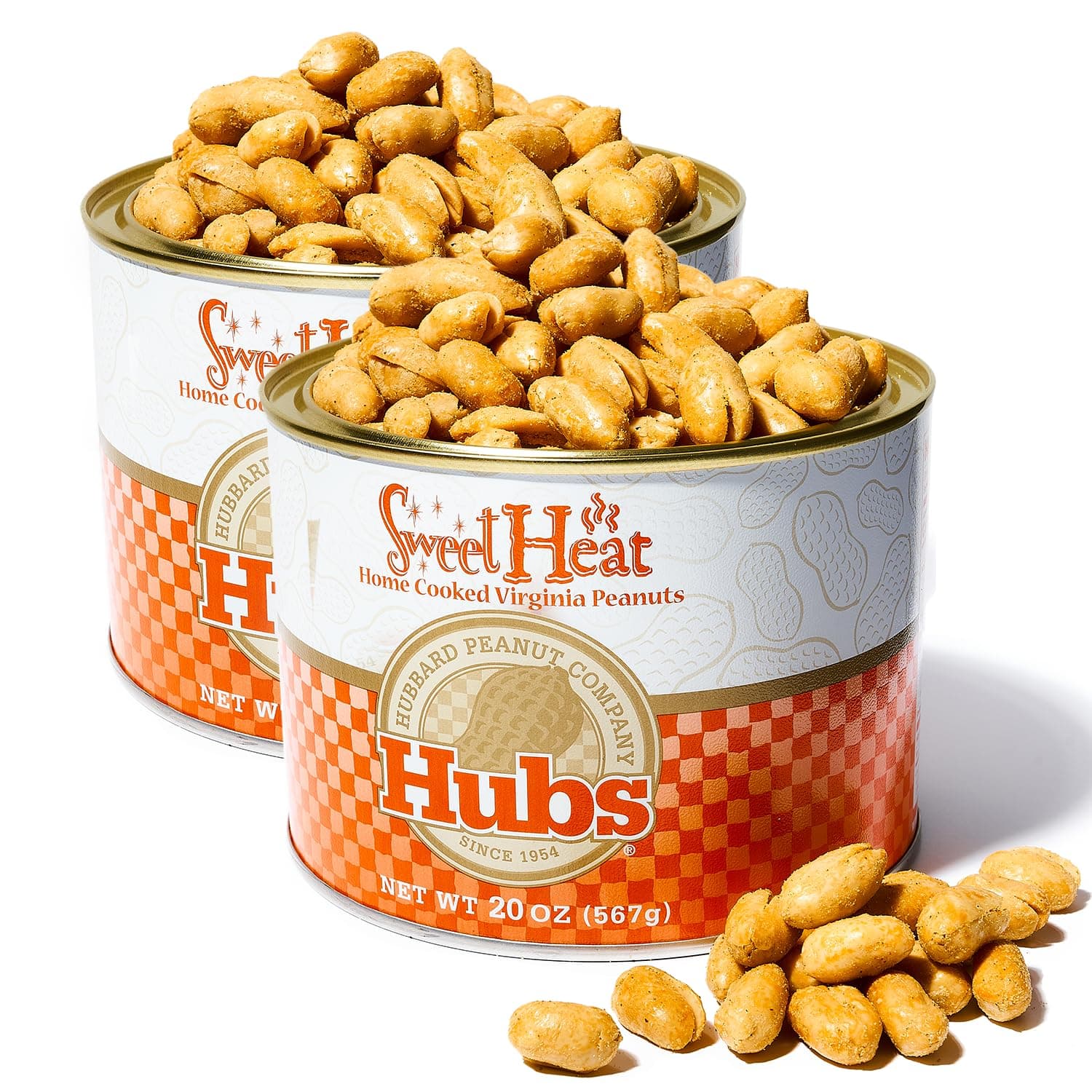 Hubbard Peanut Company, Sweet Heat Seasoned Peanuts, 20 oz