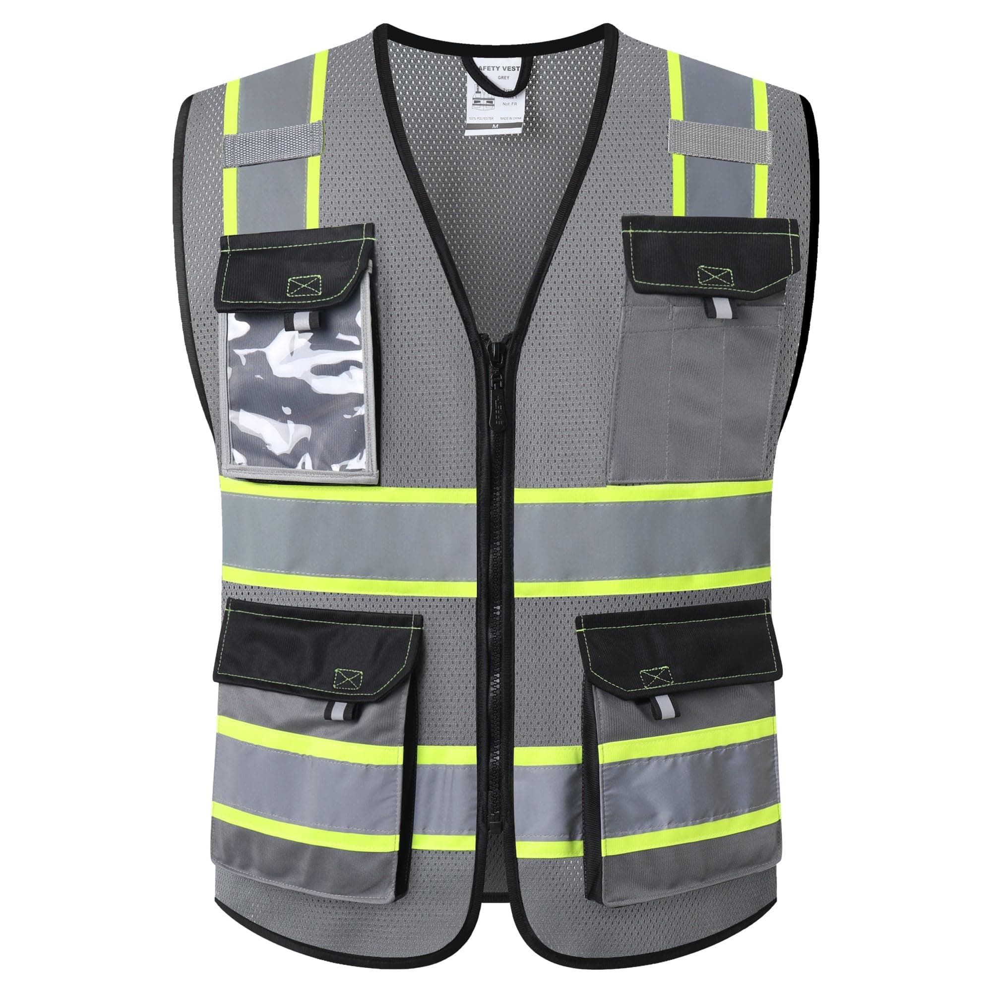JKSafety Hi Vis Reflective Safety Vests for Men Women High Visibility Vest wi...