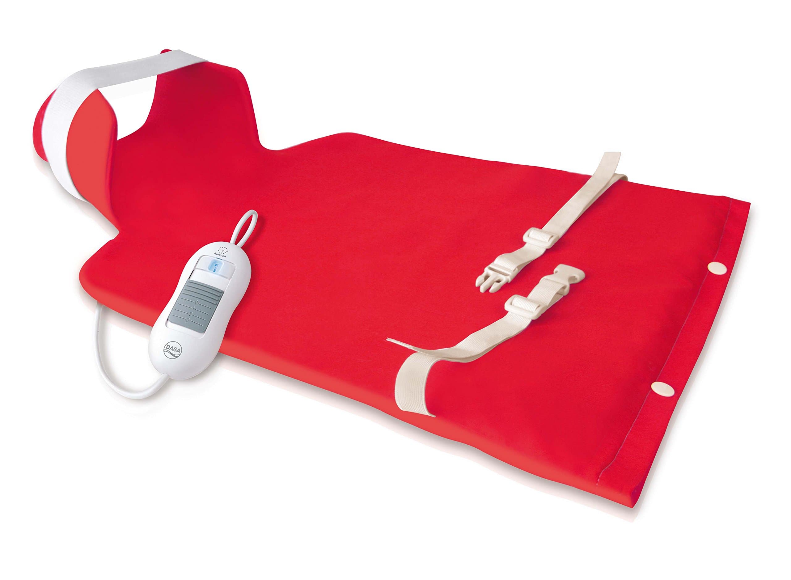 Daga Flexy Heat NCD Electric Heating Pad – 39 x 63 cm, 100 Watt, 3 Temperaturen Fabric Finish for Back and Neck