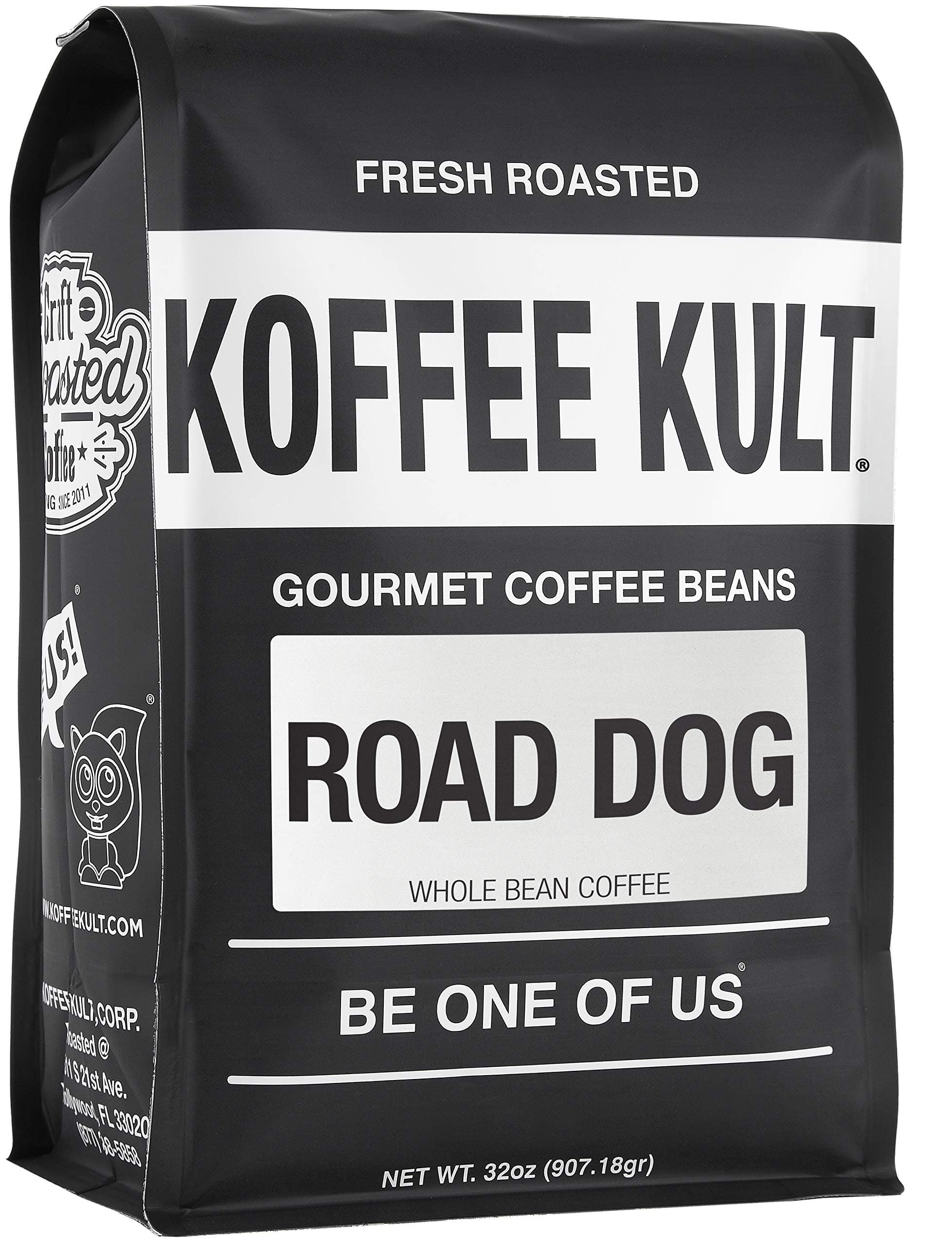 Road Dog Dark Roast Coffee Beans (whole bean, 32oz)