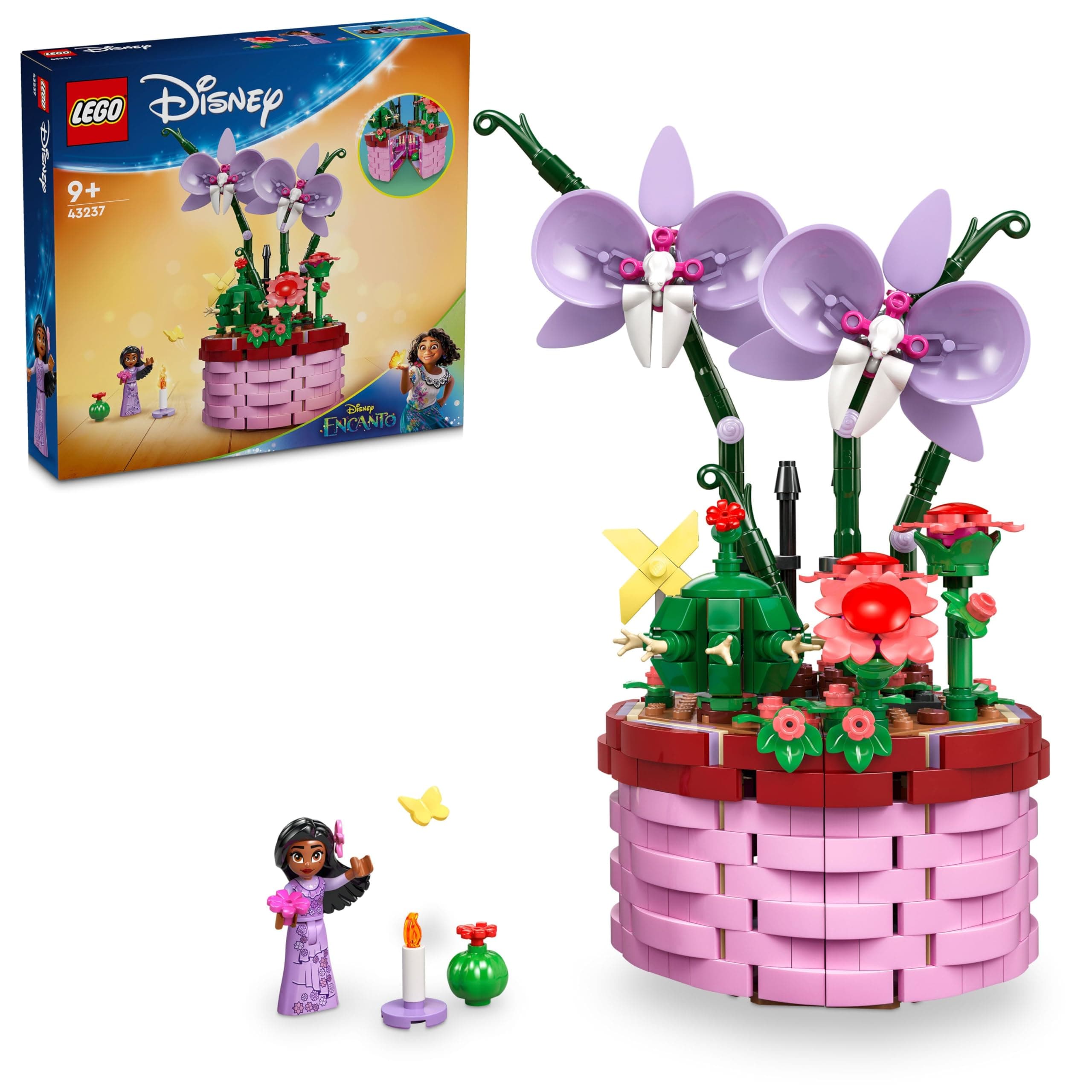 Disney Encanto Isabela's Flowerpot Building Set 43237