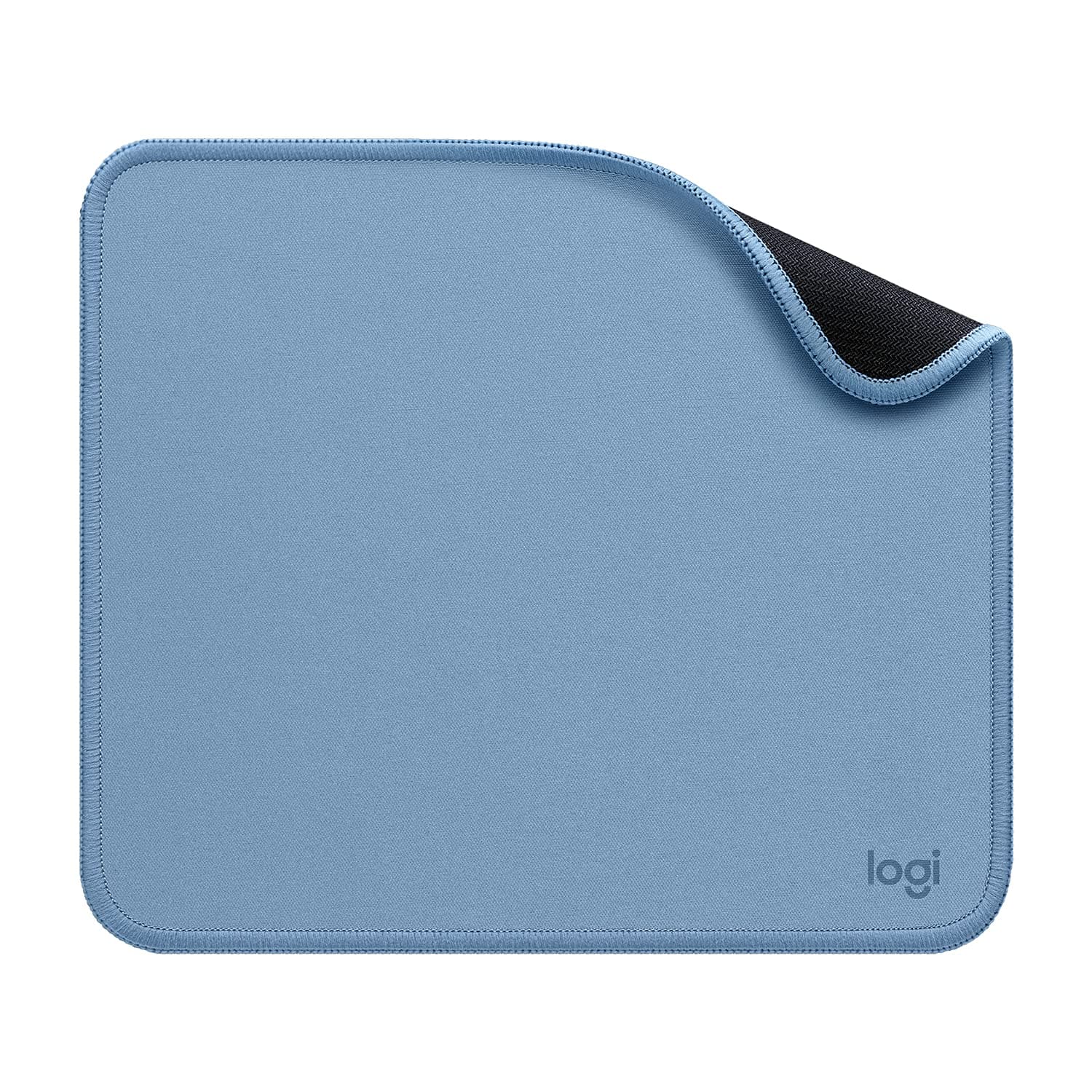 Mouse Pad - Studio Series, Computer Mouse Mat with Anti-Slip Rubber Base, Easy Gliding, Spill-Resistant Surface, Durable Materials, Portable, in a Fresh Modern Design, Blue Grey