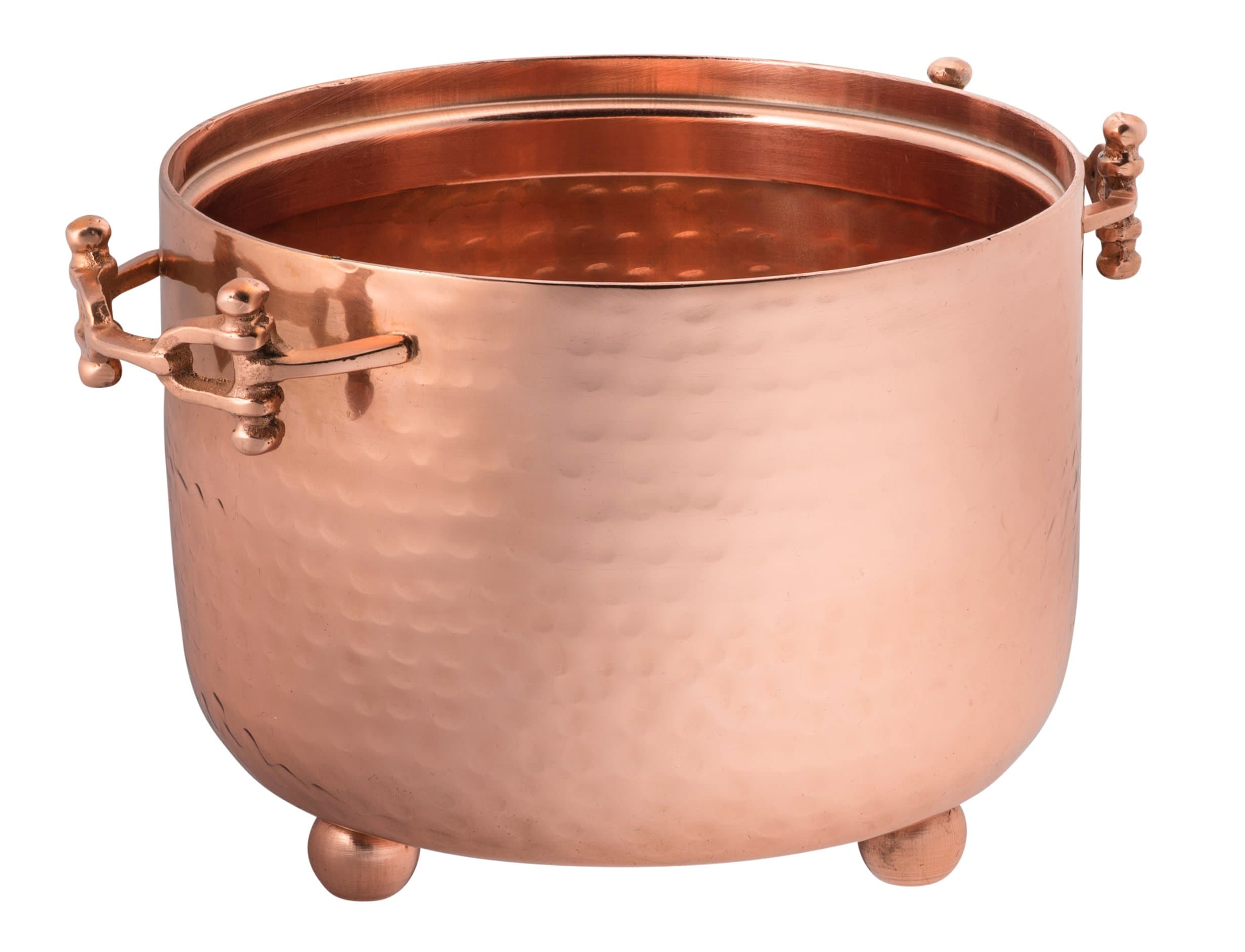 The Decorizer POUND container holder with Buckle Handle (Copper)