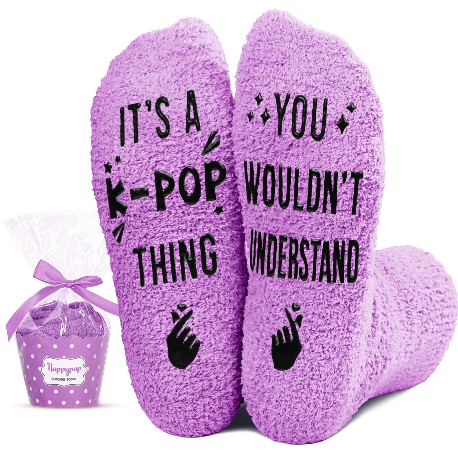 K-Pop Gifts for Women Men - Kpop Merch Korean Drama Gifts, Crazy Kpop & Music Socks
