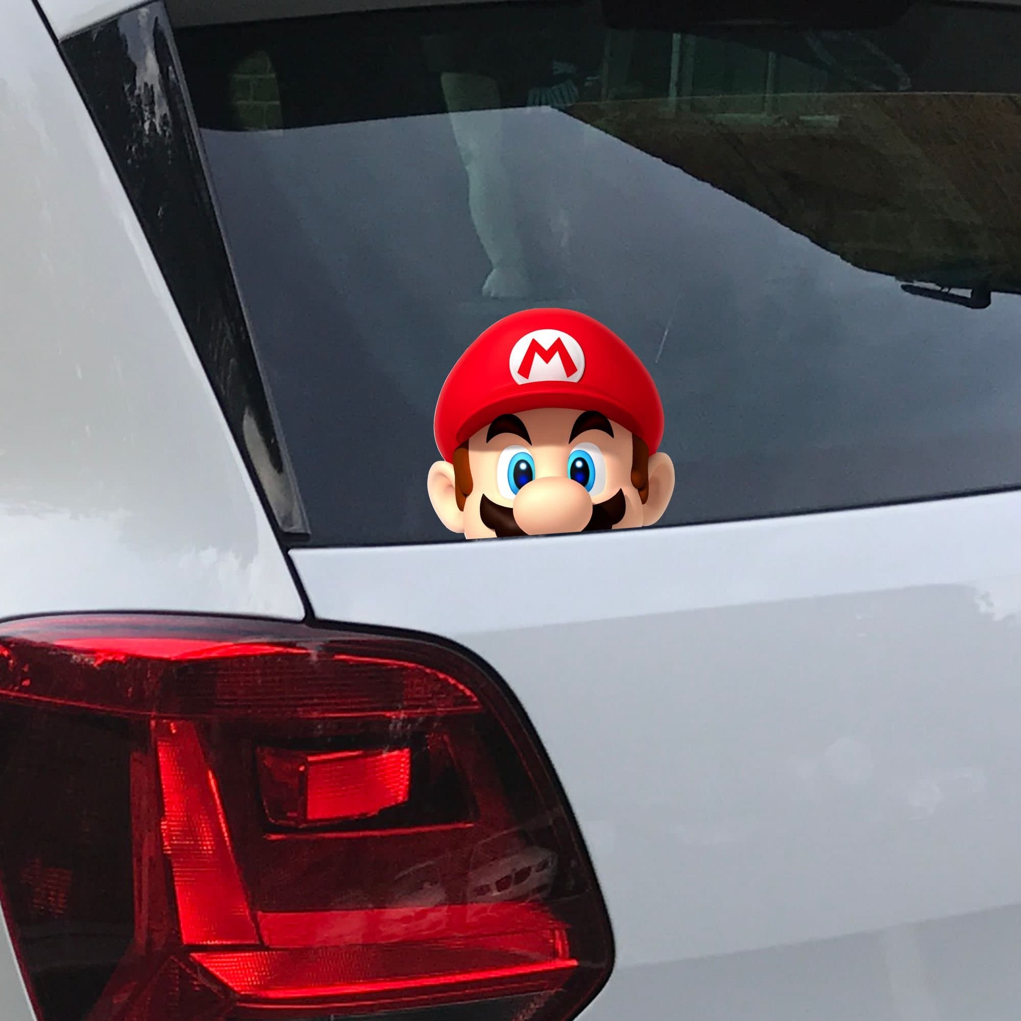 Super Mario Car Sticker Decal Graphic Pepper Funny Van Camper