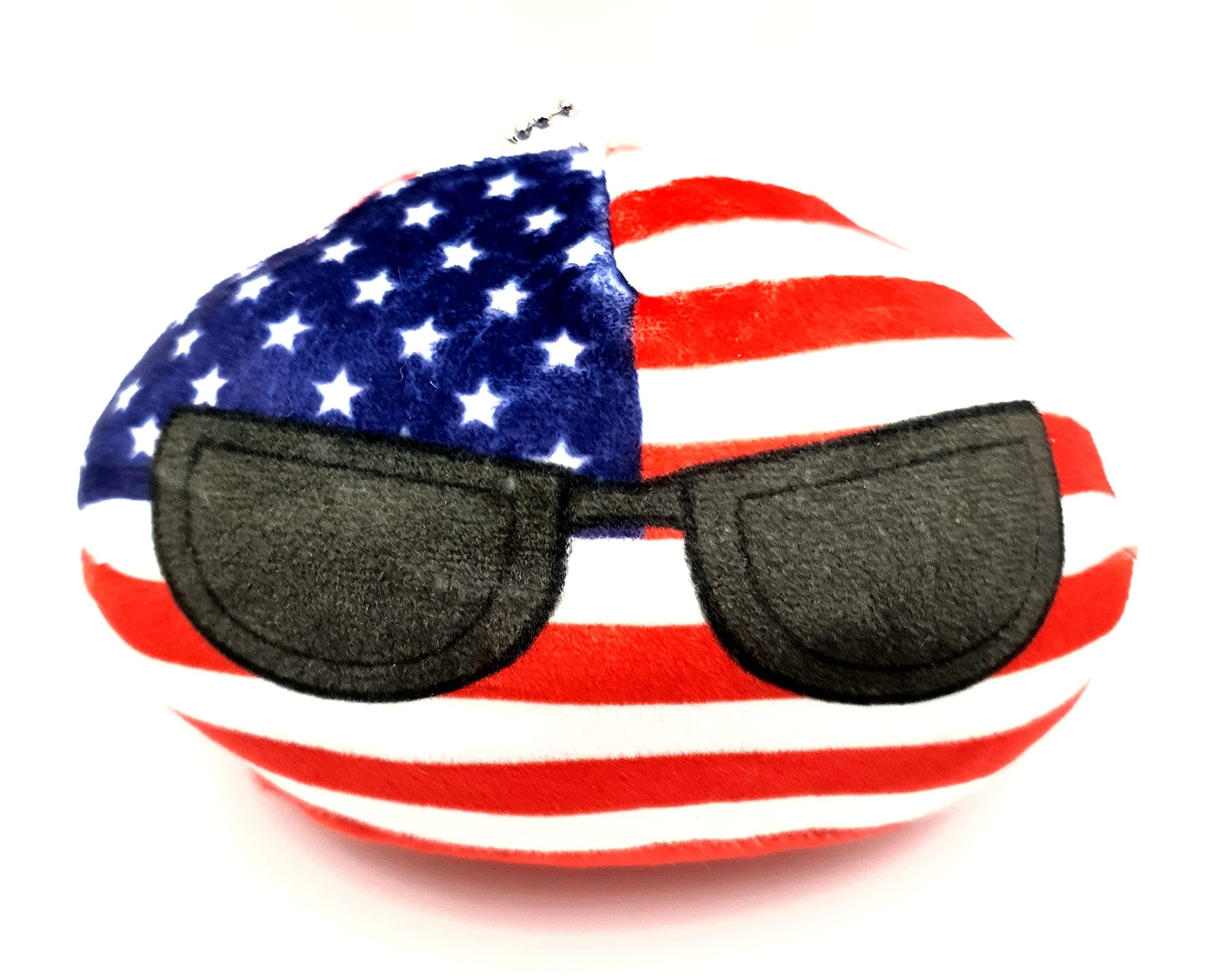 10cm Countryballs Country Ball Cute USA United States of America Flag Cuddly Meme Ball Toy Gift