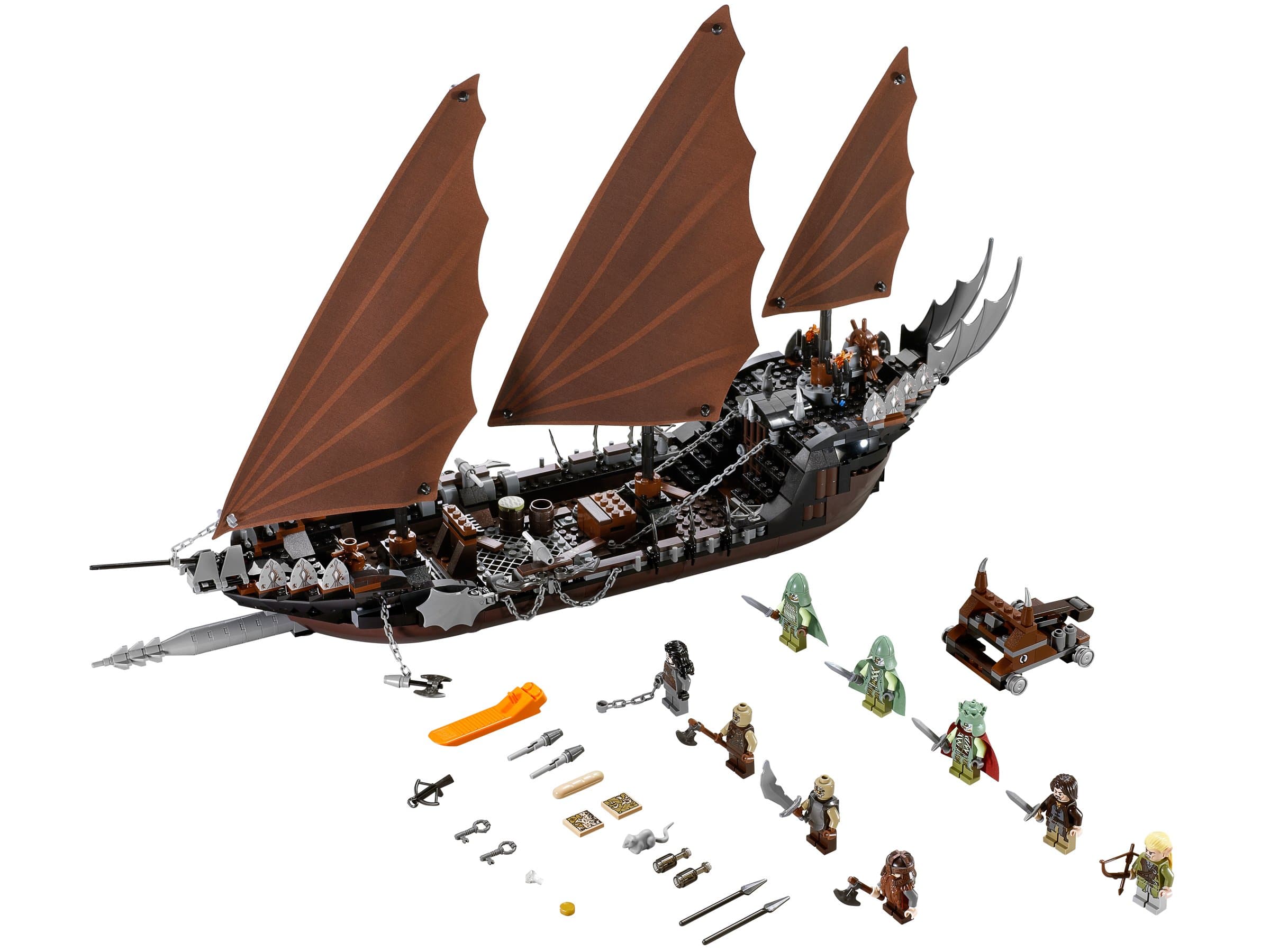 LEGO LOTR Pirate Ship Ambush 79008 Toy Interlocking Building Sets